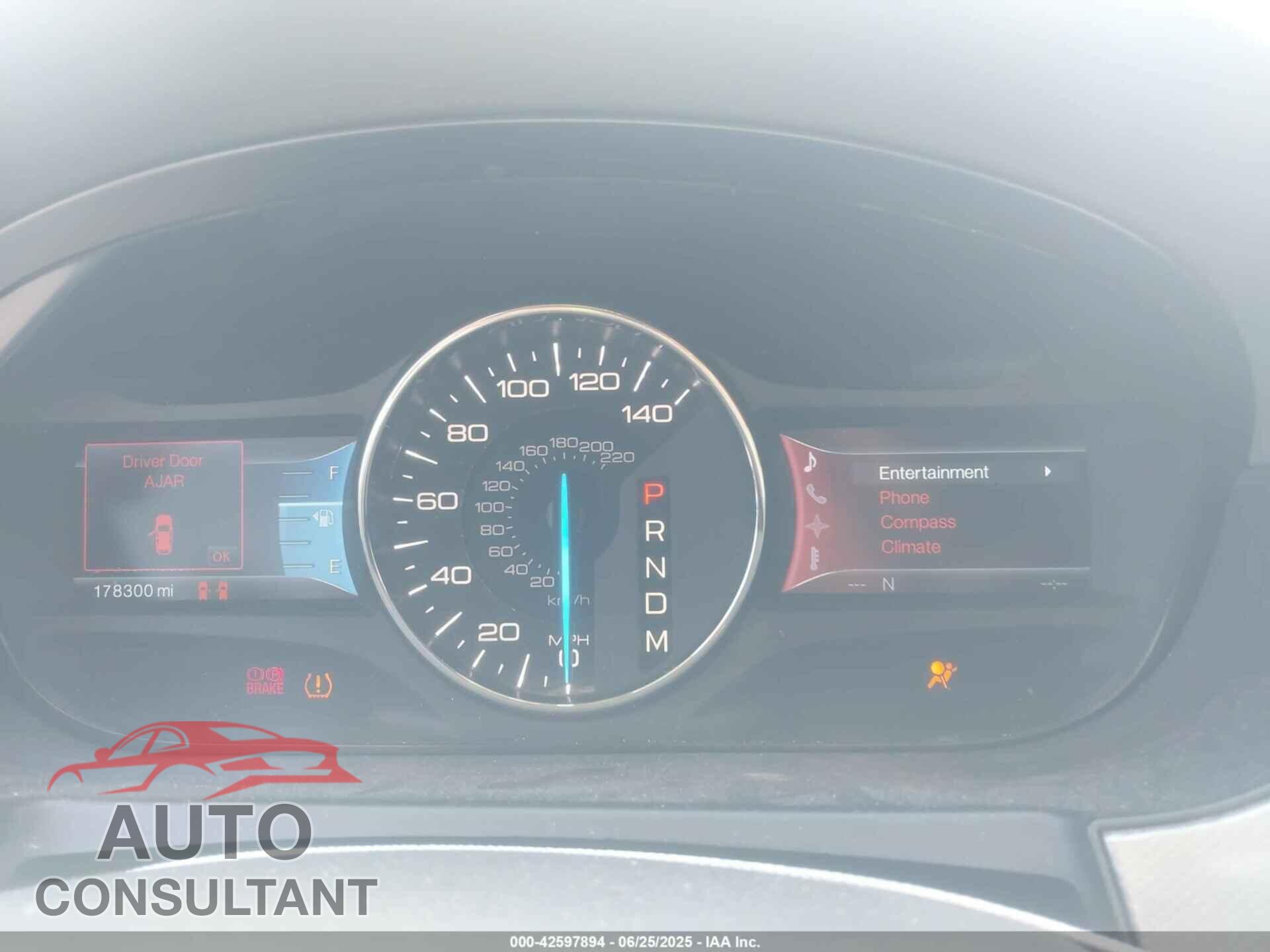 FORD EDGE 2011 - 2FMDK3JC6BBB54196