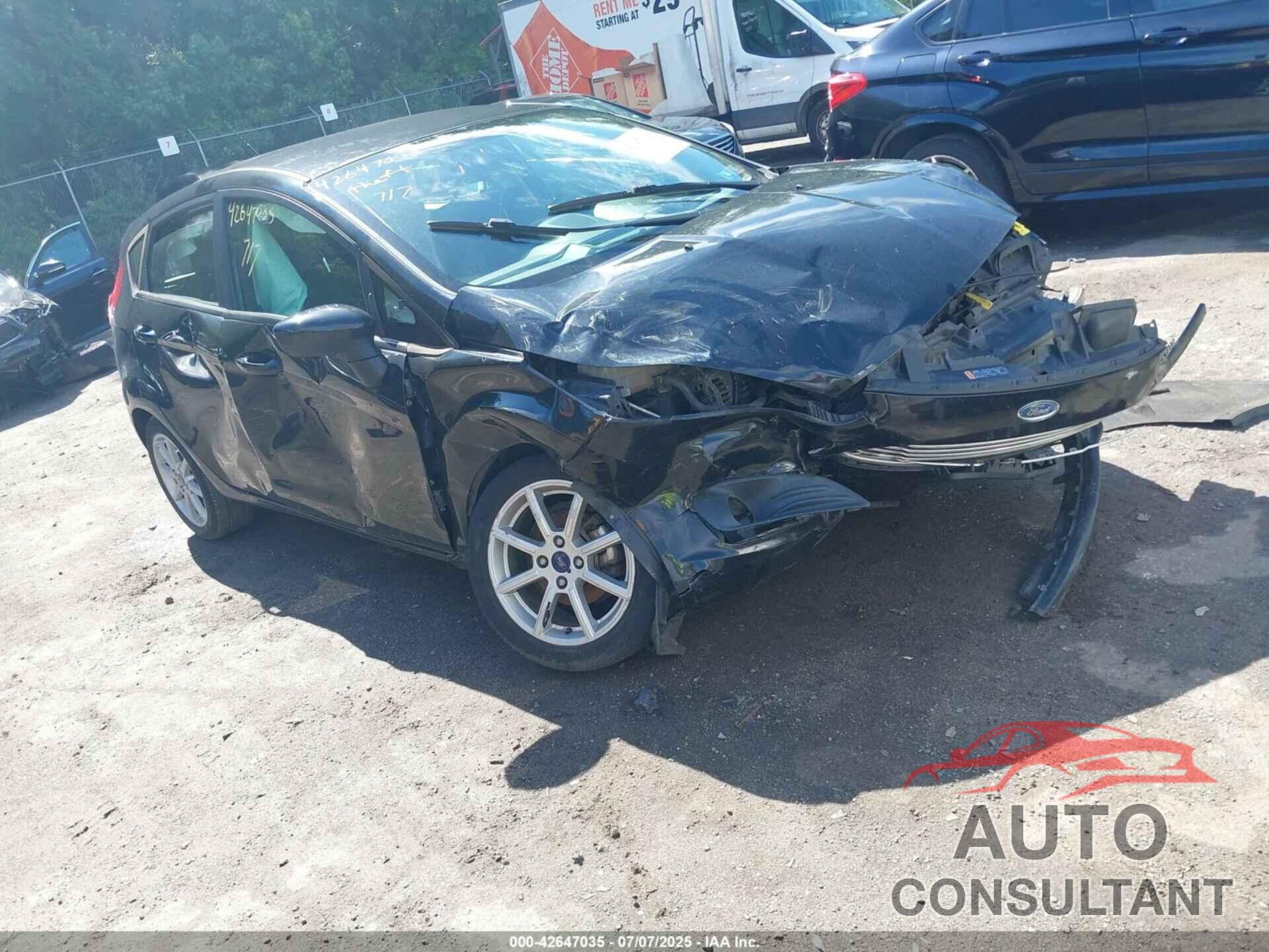 FORD FIESTA 2017 - 3FADP4EJ1HM123889