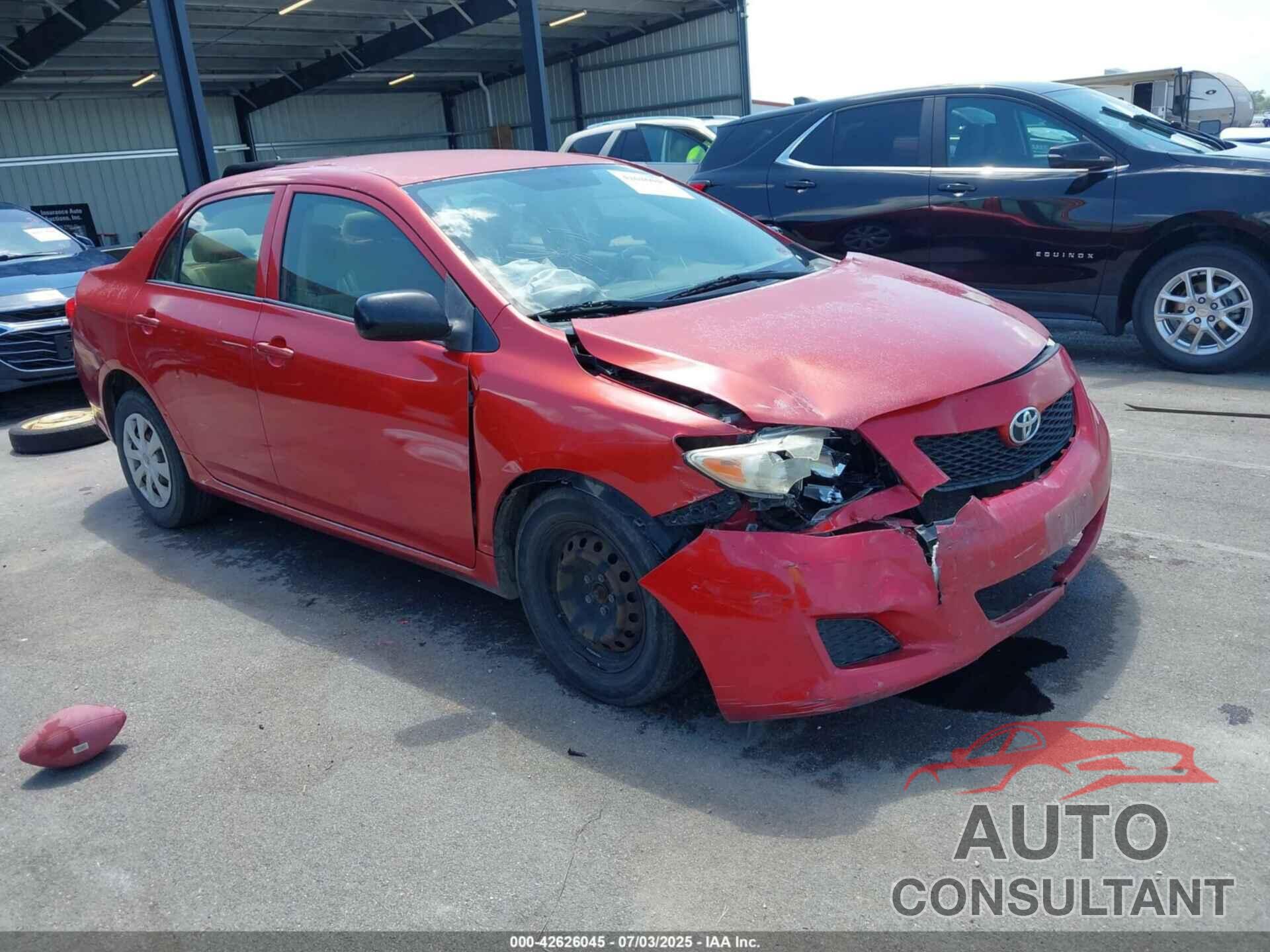 TOYOTA COROLLA 2009 - JTDBL40E29J003671