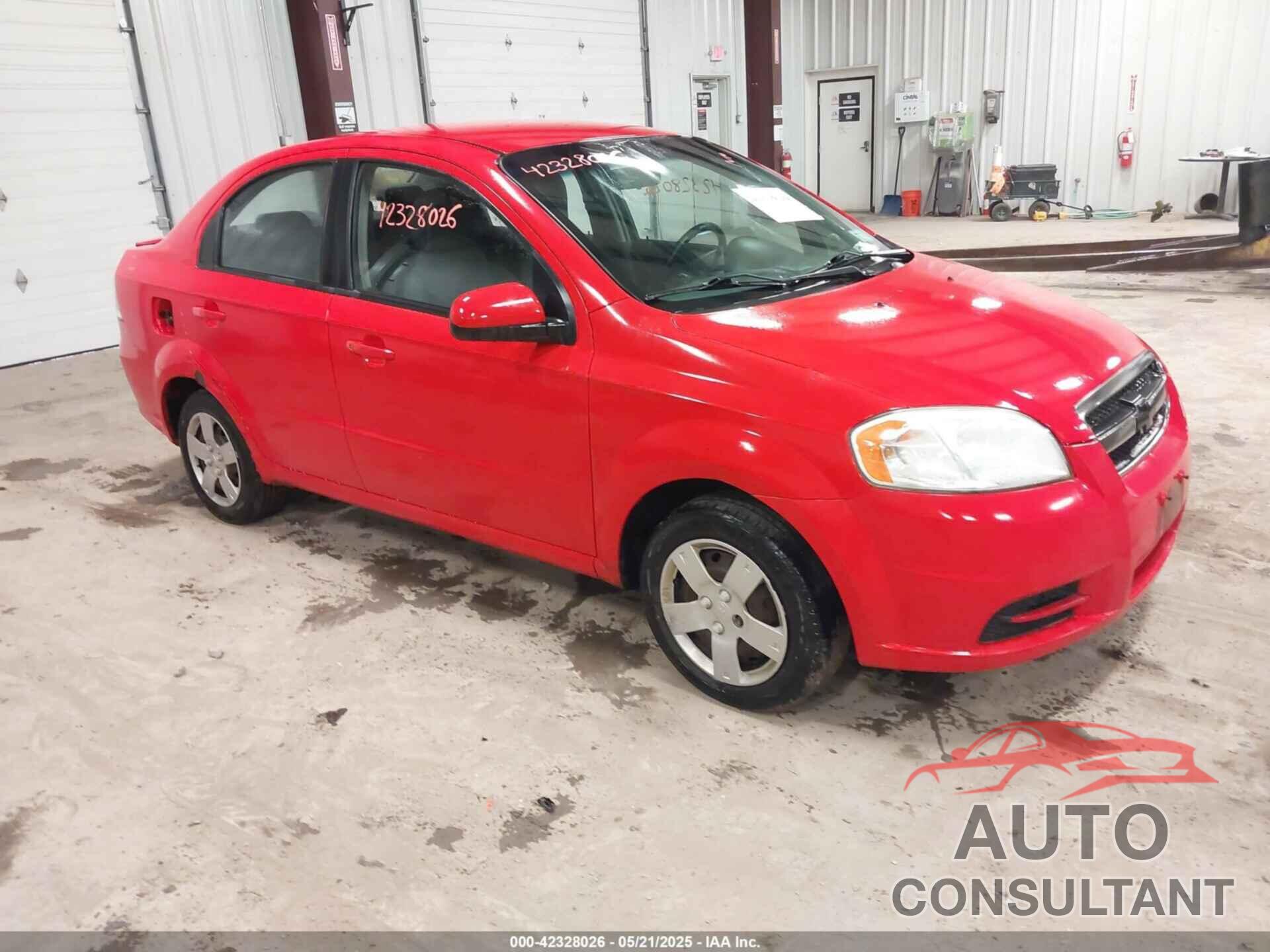 CHEVROLET AVEO 2010 - KL1TD5DE4AB108154