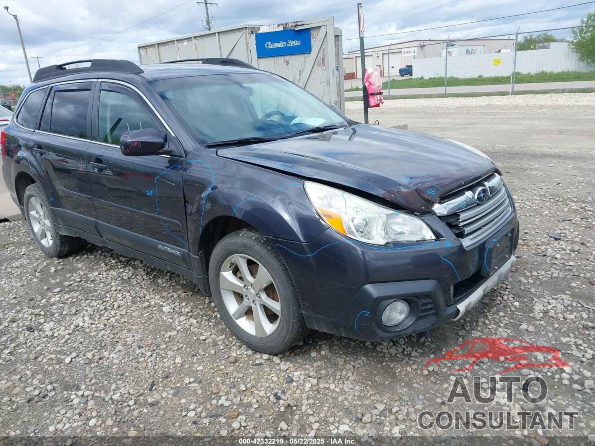 SUBARU OUTBACK 2013 - 4S4BRBKC8D3240639