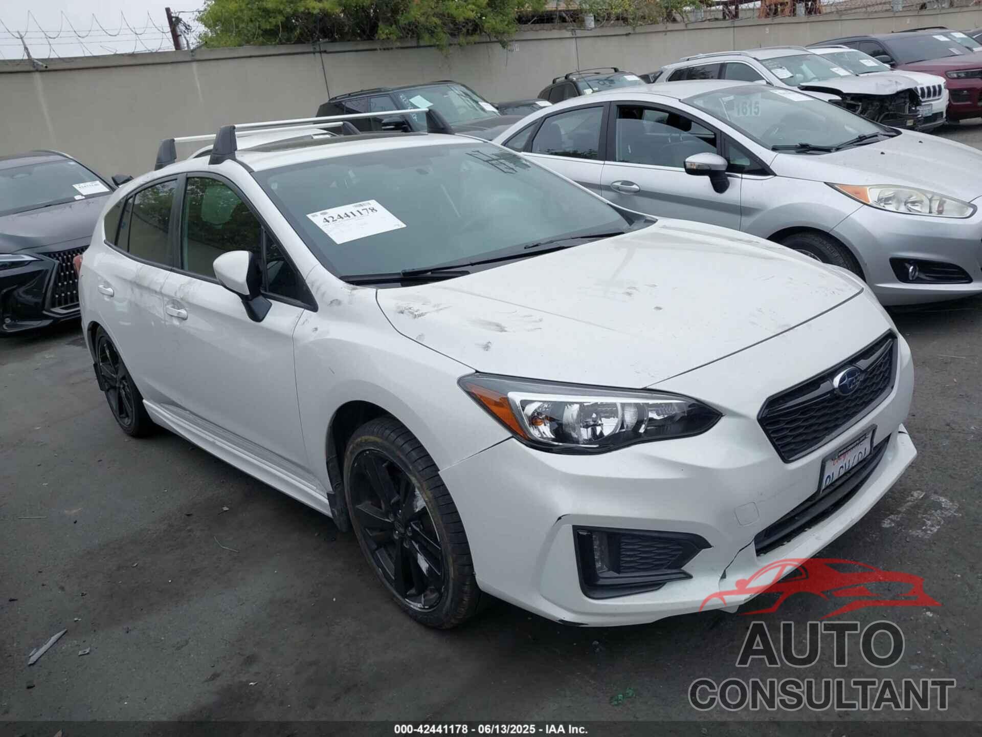 SUBARU IMPREZA 2019 - 4S3GTAM65K3732913