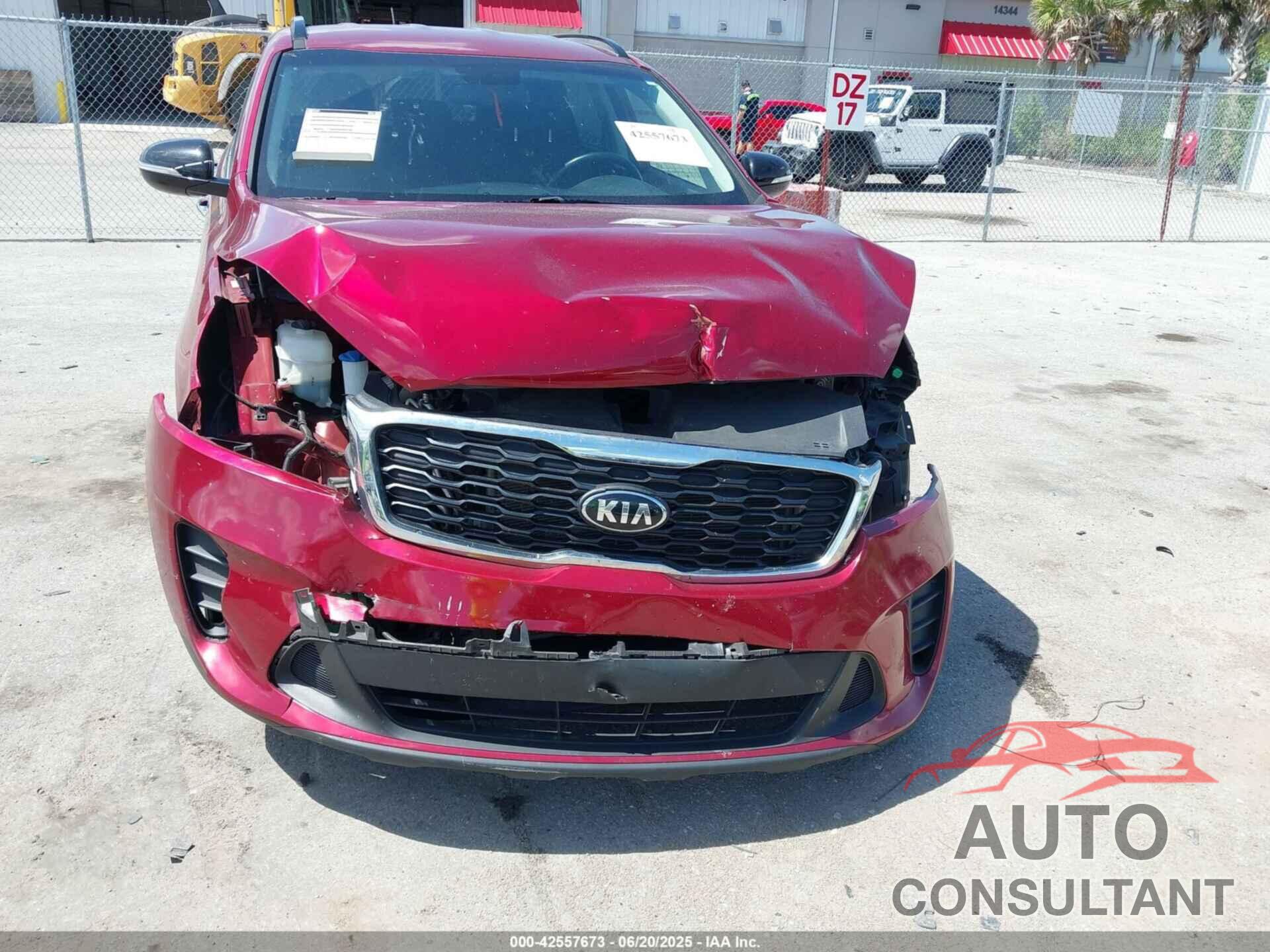 KIA SORENTO 2019 - 5XYPG4A54KG600304