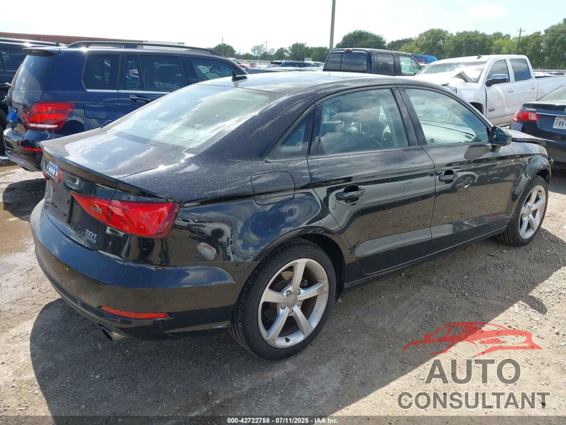 AUDI A3 2015 - WAUBFGFF7F1128215