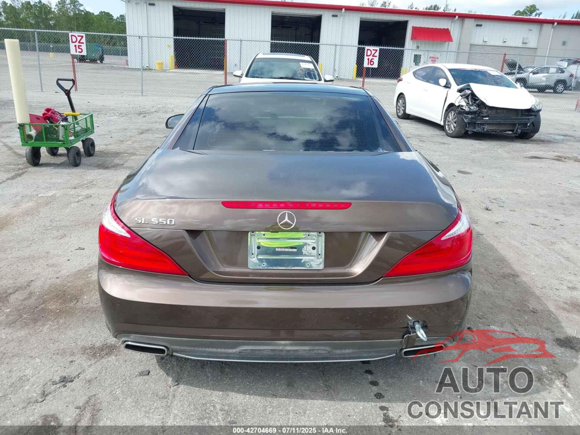 MERCEDES-BENZ SL 550 2016 - WDDJK7DA4GF041335