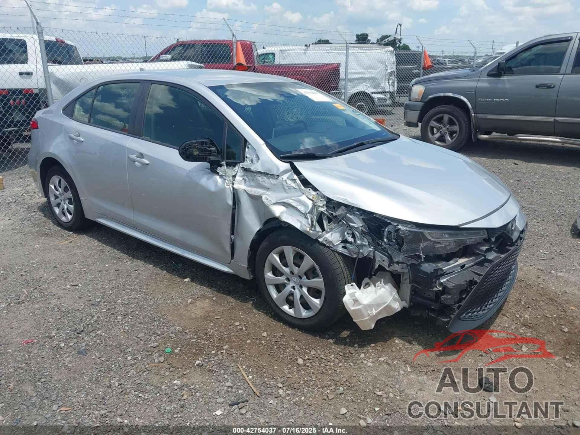 TOYOTA COROLLA 2020 - JTDEPRAE8LJ099732