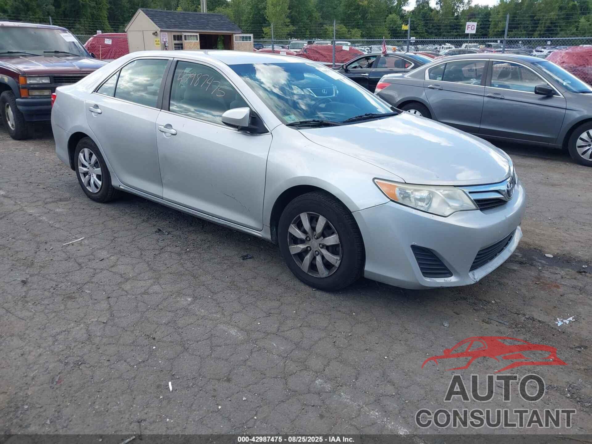 TOYOTA CAMRY 2012 - 4T1BF1FK8CU516217