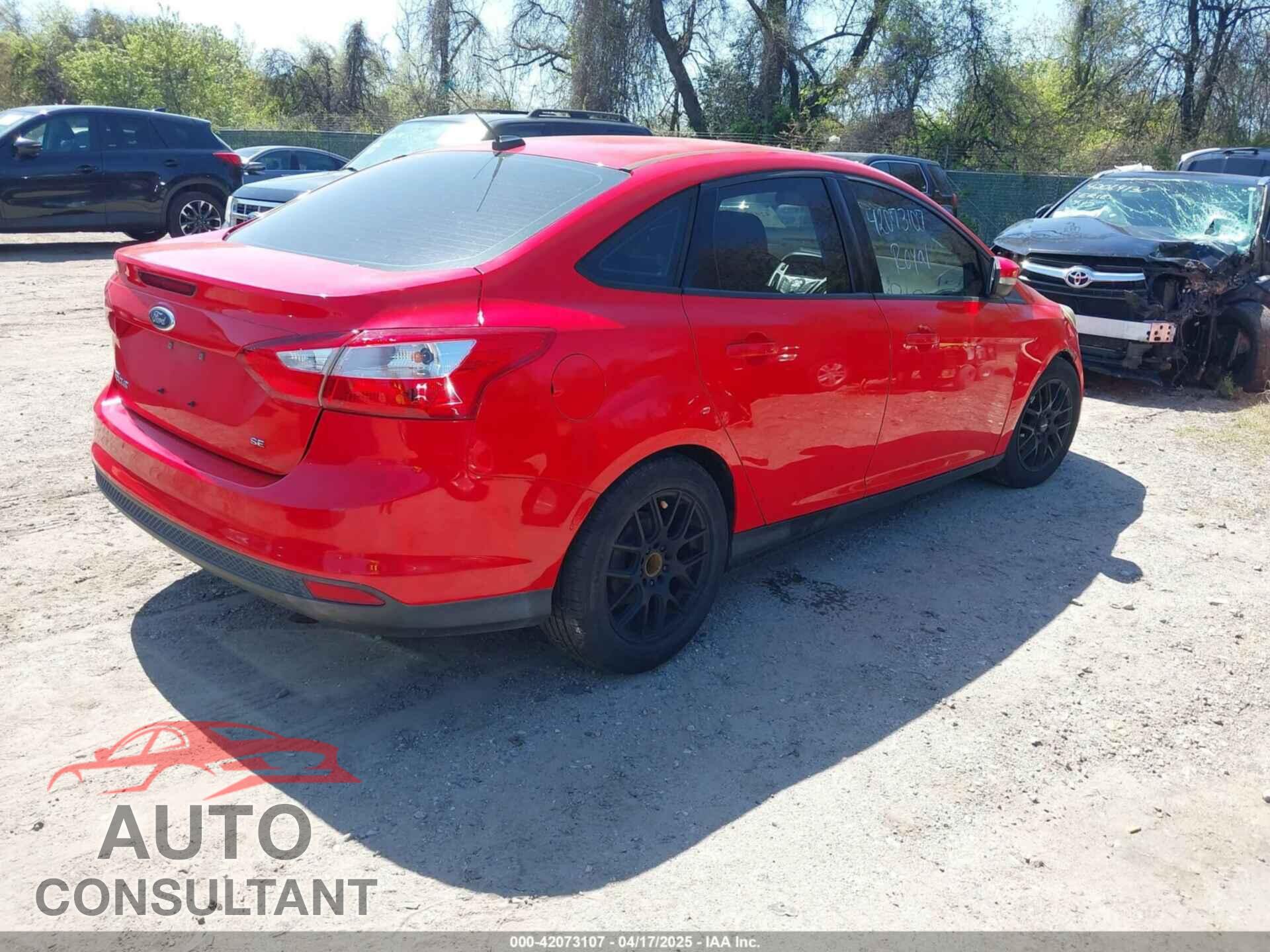 FORD FOCUS 2014 - 1FADP3F2XEL164830