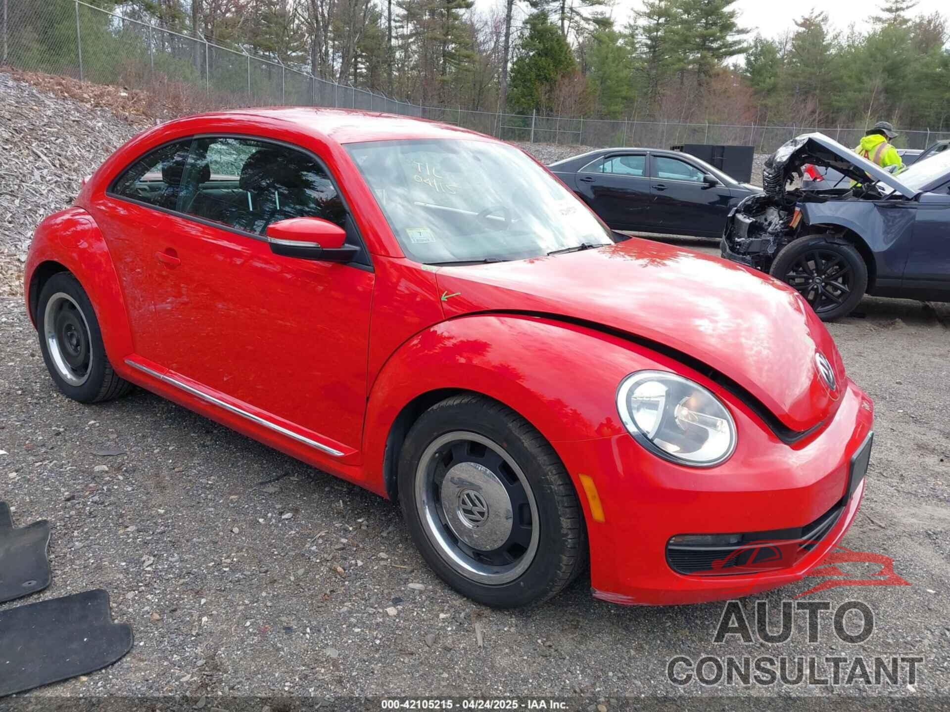 VOLKSWAGEN BEETLE 2012 - 3VWJP7AT2CM605847