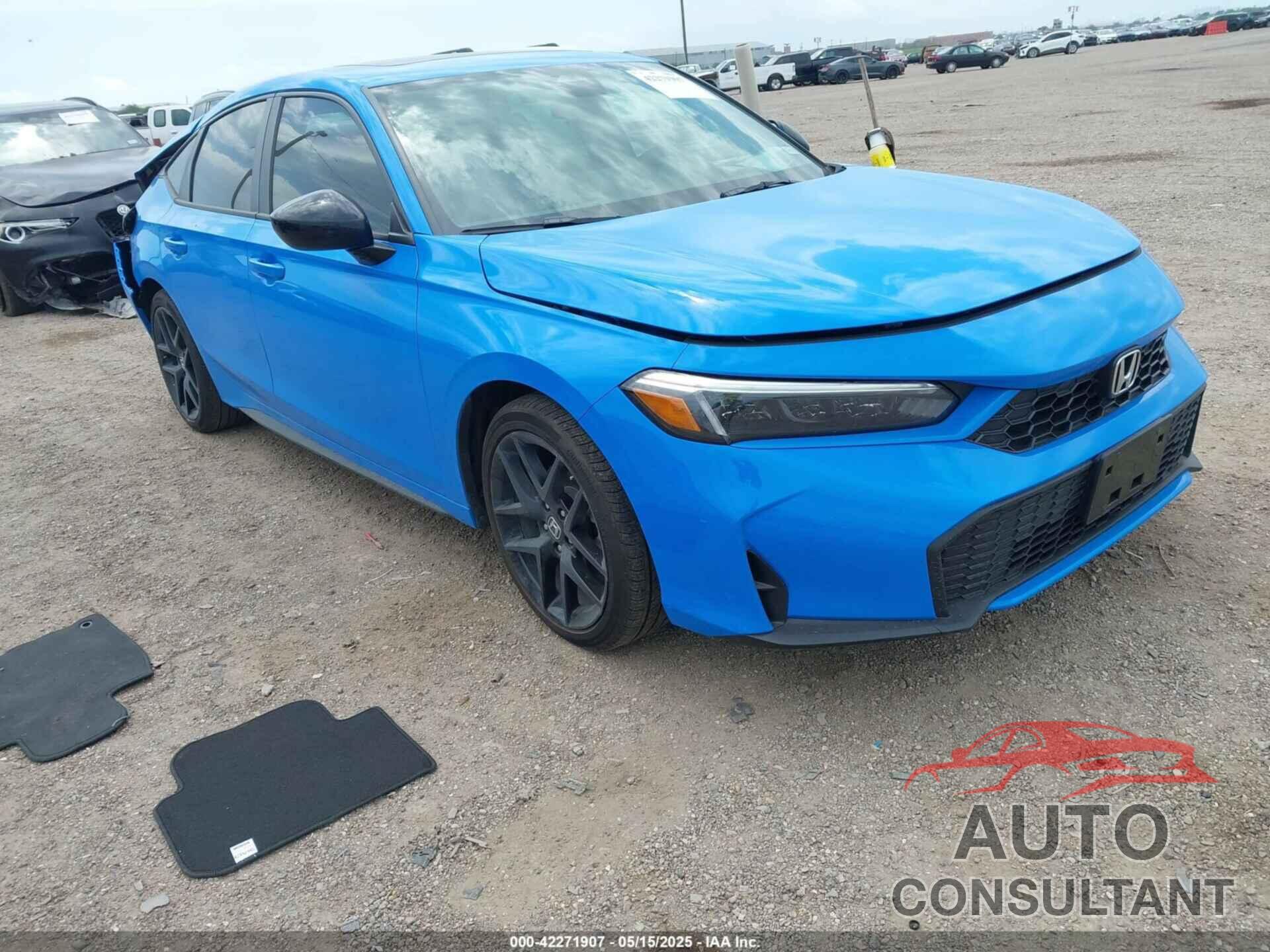HONDA CIVIC HYBRID 2025 - 19XFL4H8XSE013674