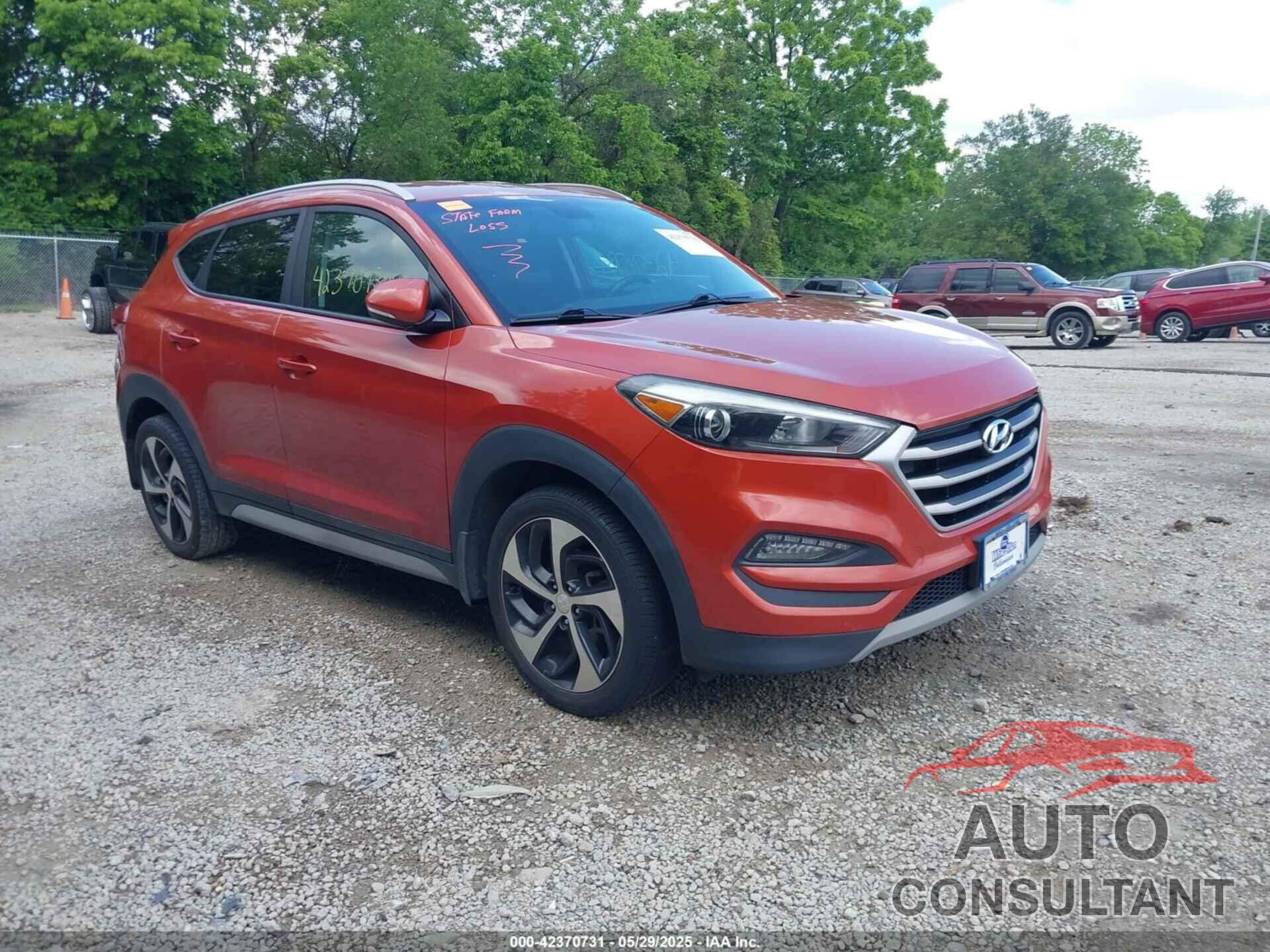 HYUNDAI TUCSON 2017 - KM8J3CA25HU518229