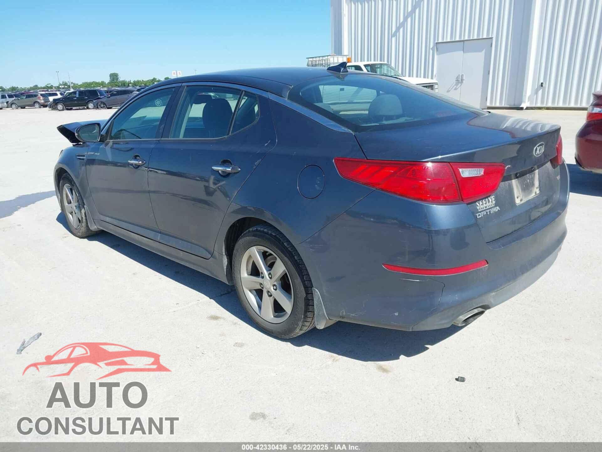 KIA OPTIMA 2015 - KNAGM4A79F5591993