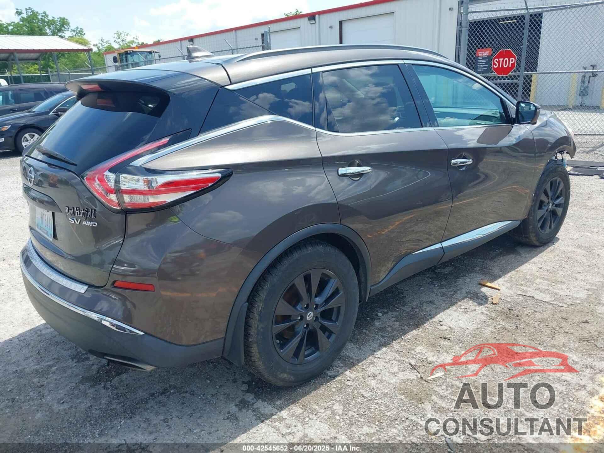 NISSAN MURANO 2017 - 5N1AZ2MH7HN179962