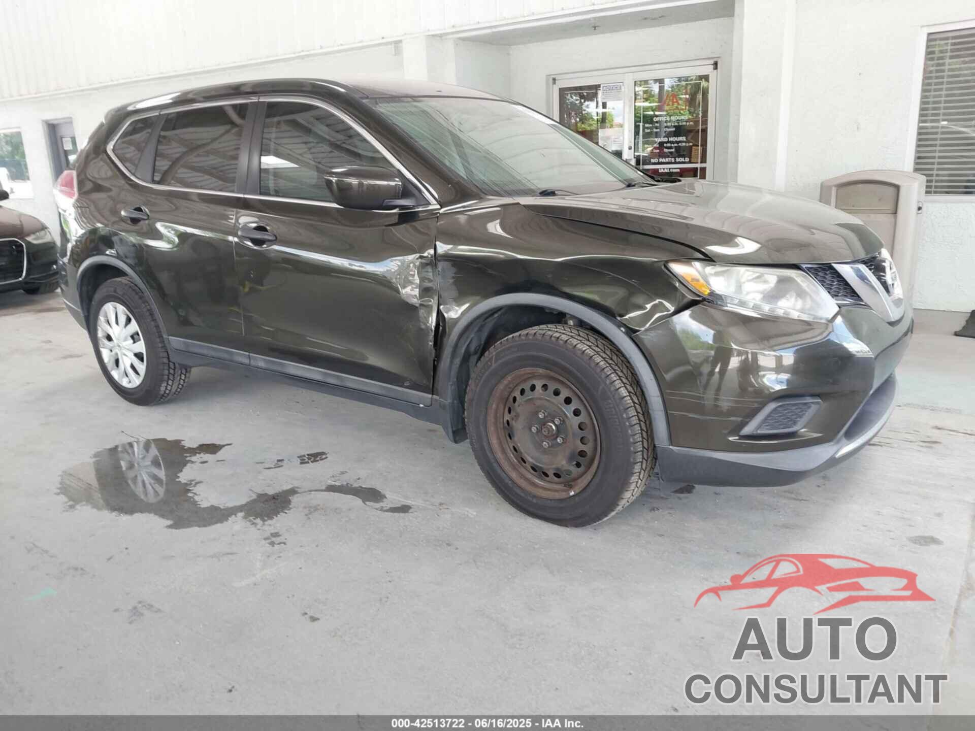 NISSAN ROGUE 2016 - 5N1AT2MT9GC922752
