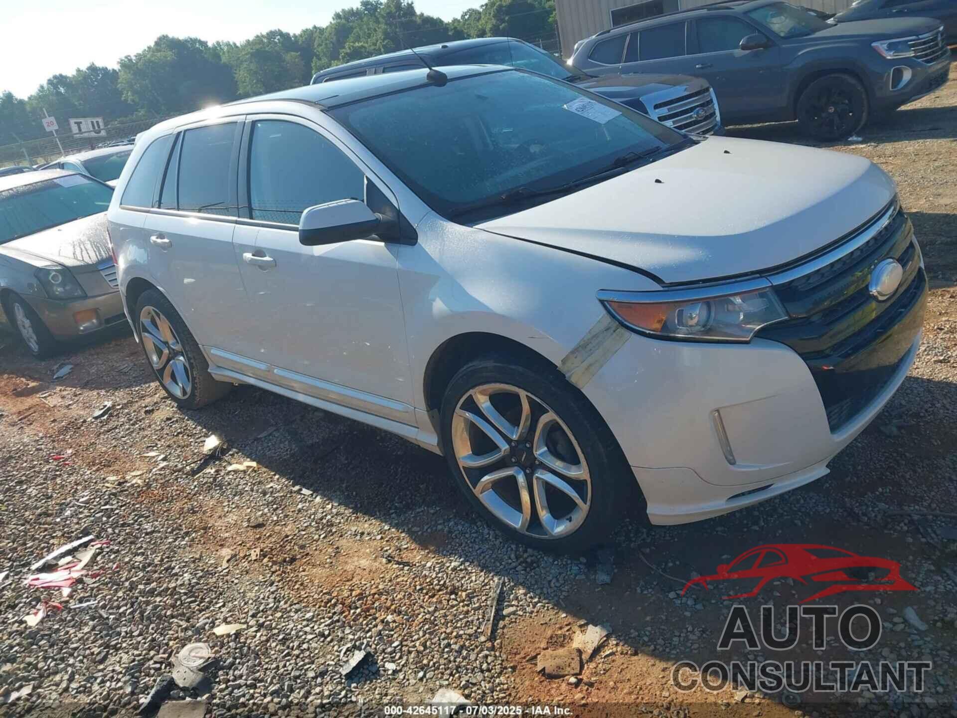 FORD EDGE 2012 - 2FMDK3AK1CBA77231