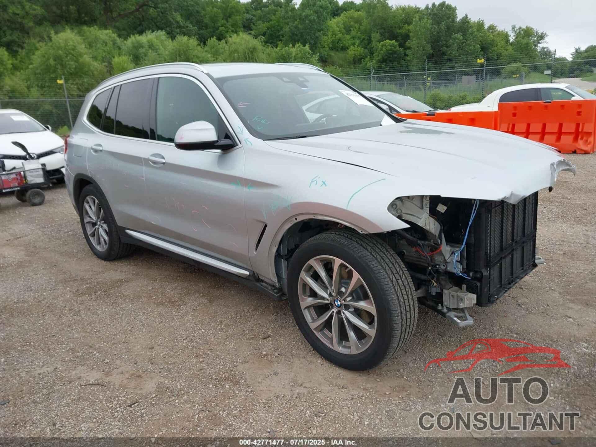 BMW X3 2019 - 5UXTR9C55KLR08328