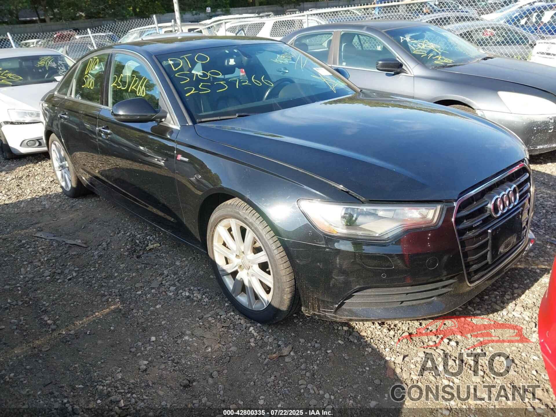 AUDI A6 2013 - WAUGGAFC6DN057830