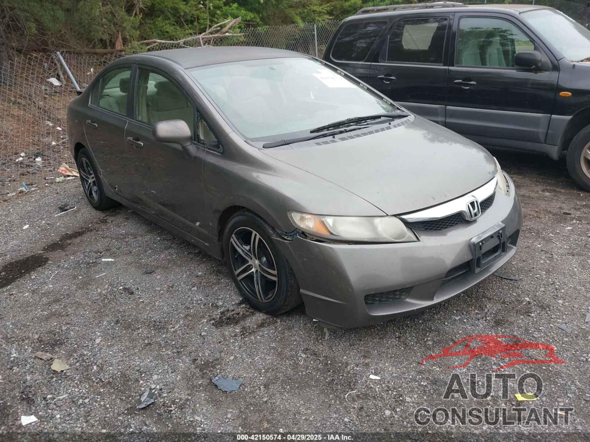 HONDA CIVIC 2009 - 19XFA16559E016392