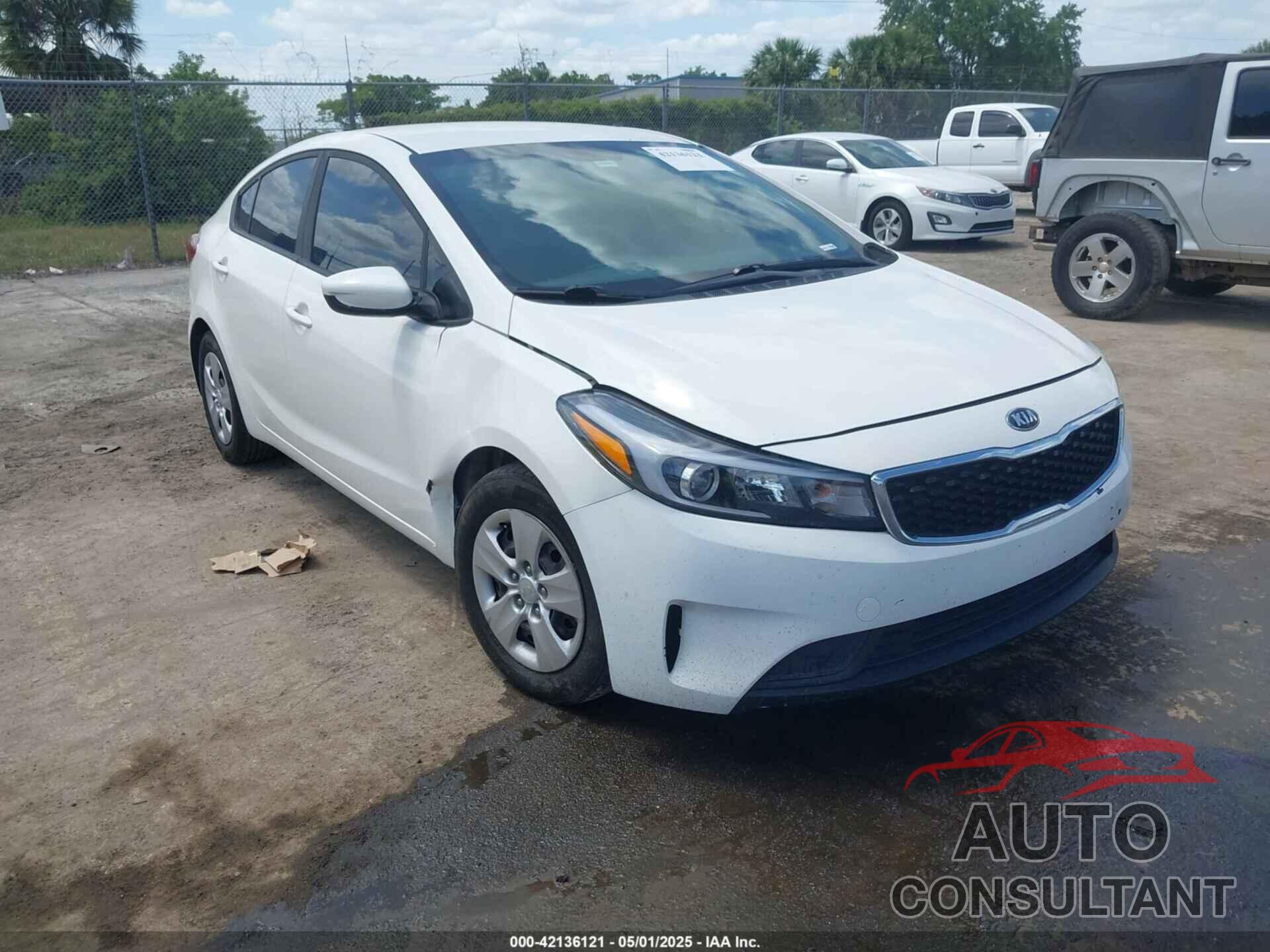 KIA FORTE 2017 - 3KPFL4A72HE116324