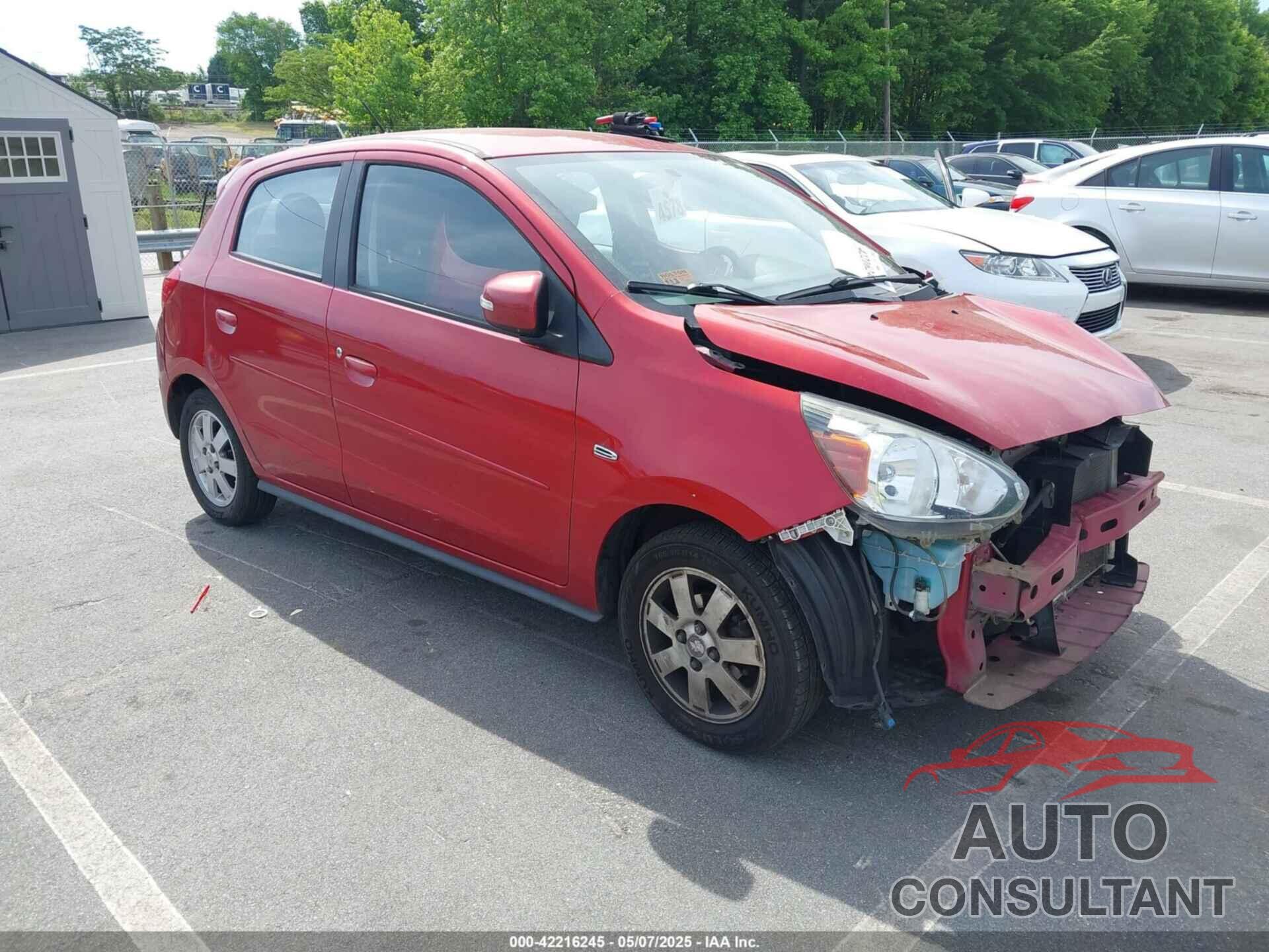 MITSUBISHI MIRAGE 2015 - ML32A4HJ7FH045427