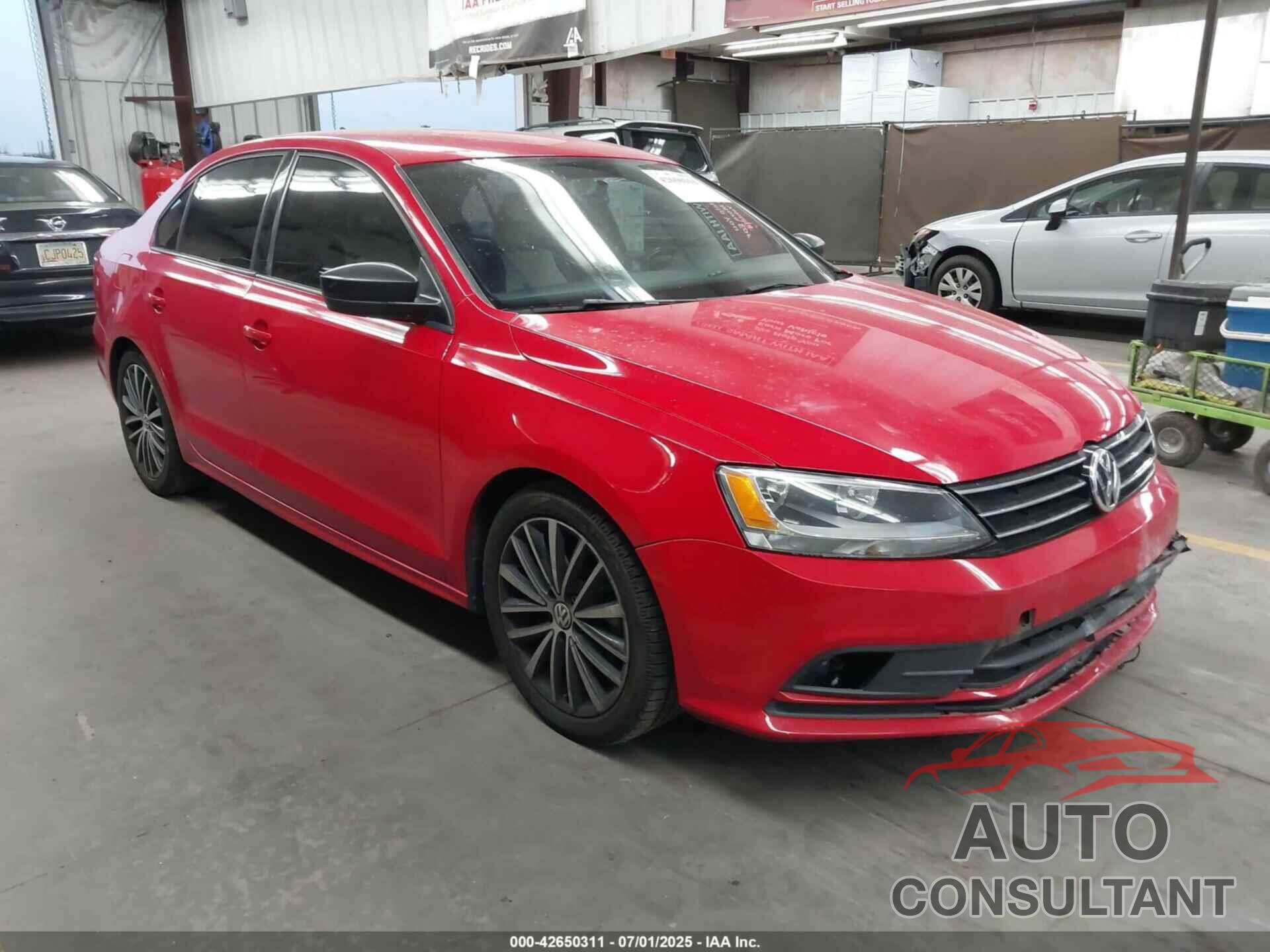 VOLKSWAGEN JETTA 2016 - 3VWB17AJ1GM285298