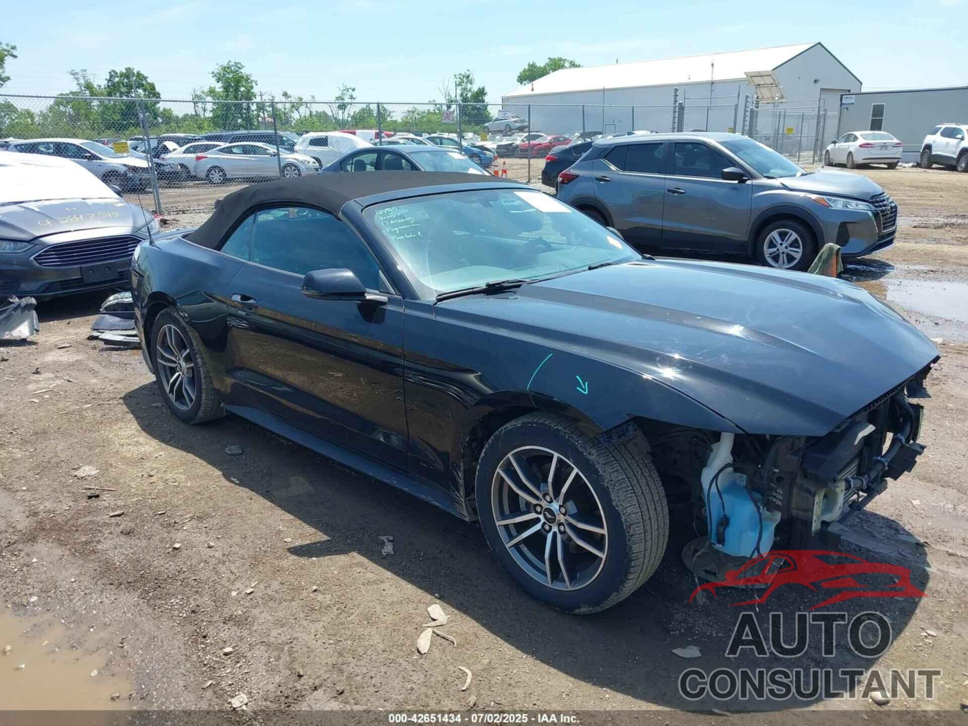 FORD MUSTANG 2017 - 1FATP8UH8H5295196