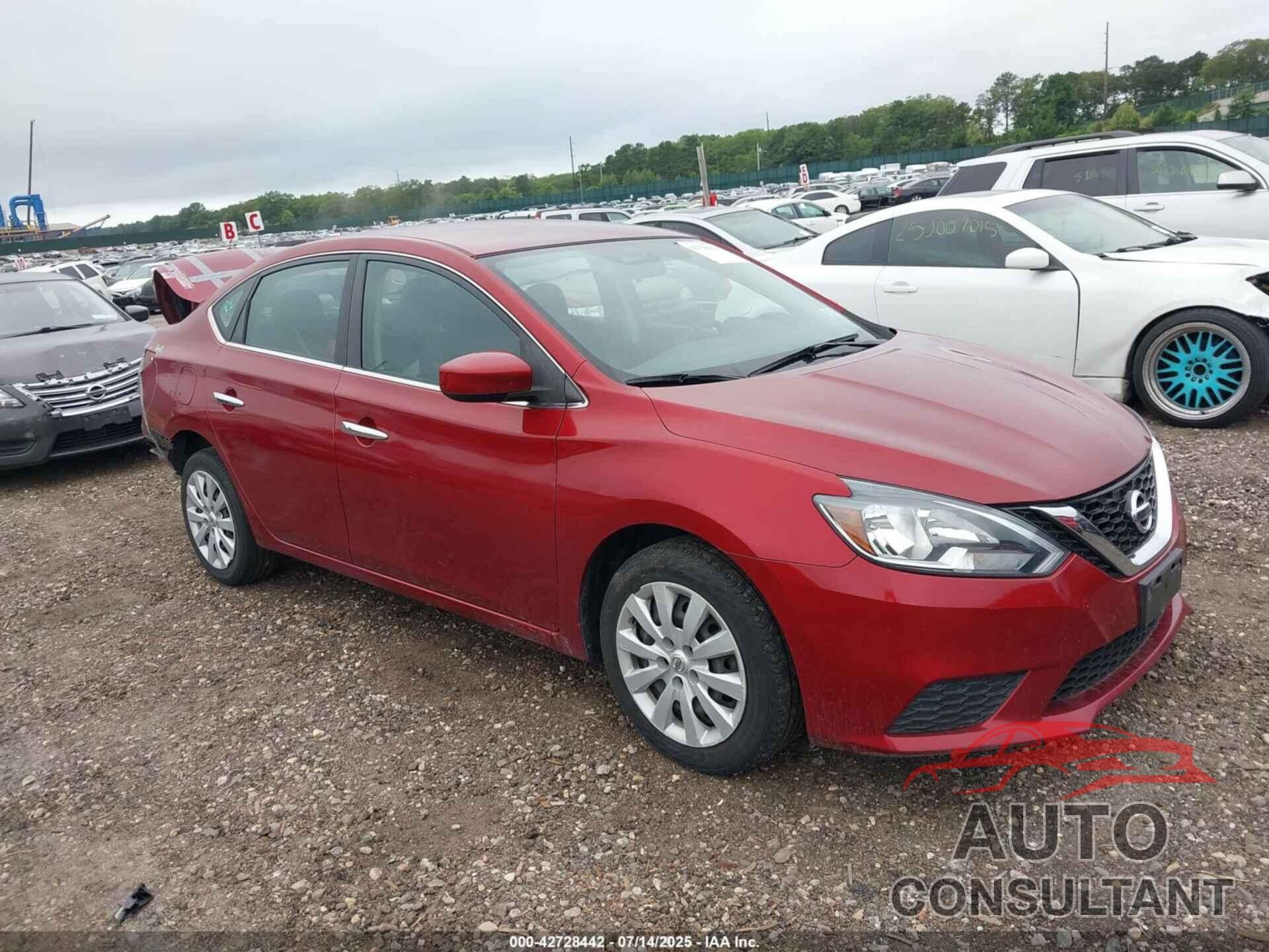 NISSAN SENTRA 2017 - 3N1AB7AP7HY406669