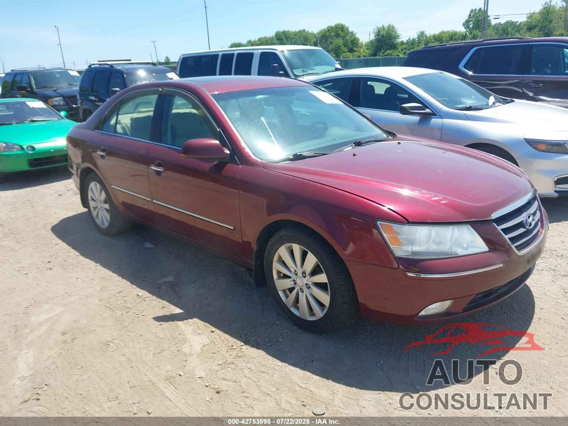 HYUNDAI SONATA 2009 - 5NPEU46C29H493599