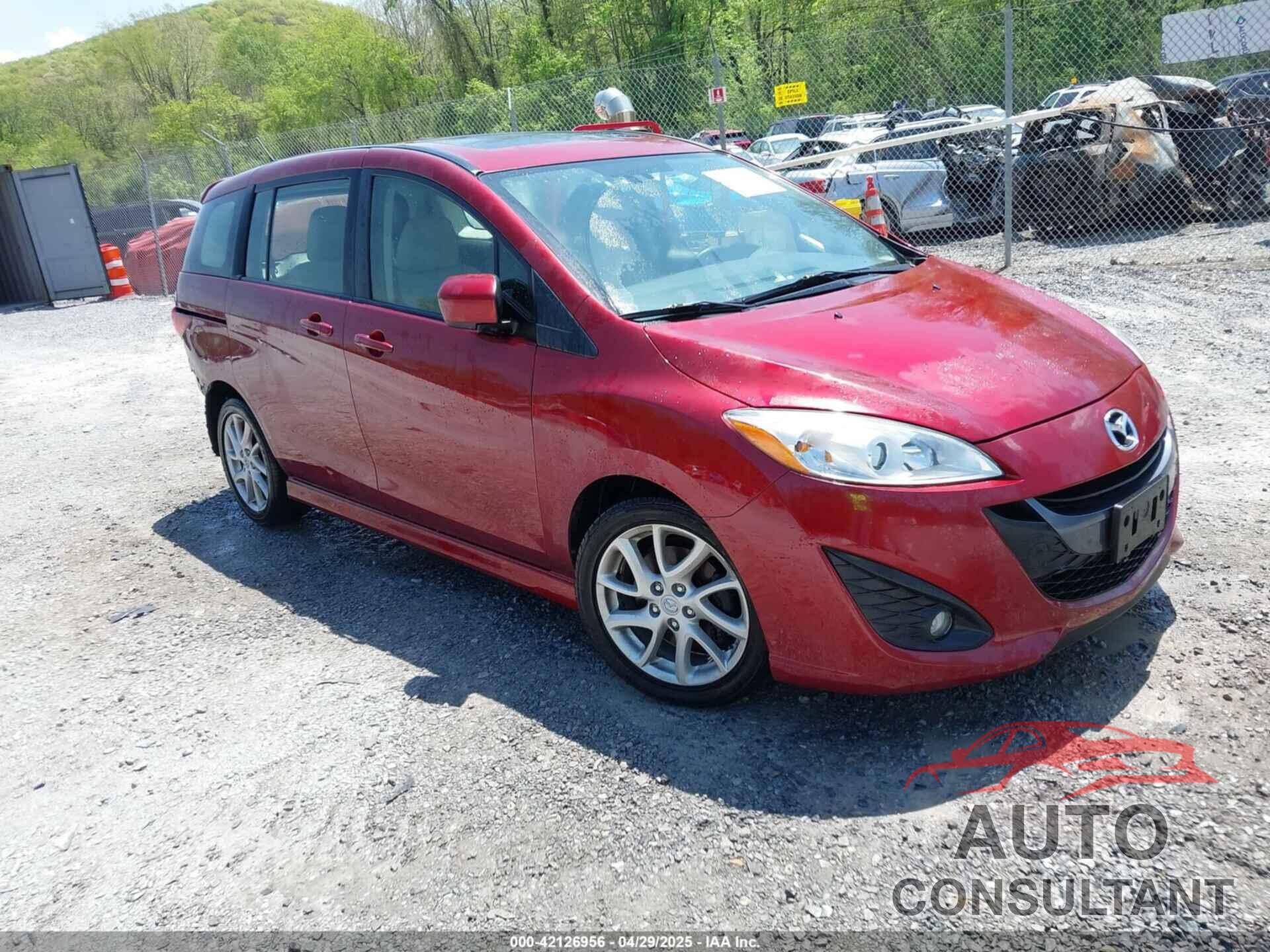 MAZDA MAZDA5 2012 - JM1CW2DL1C0123418