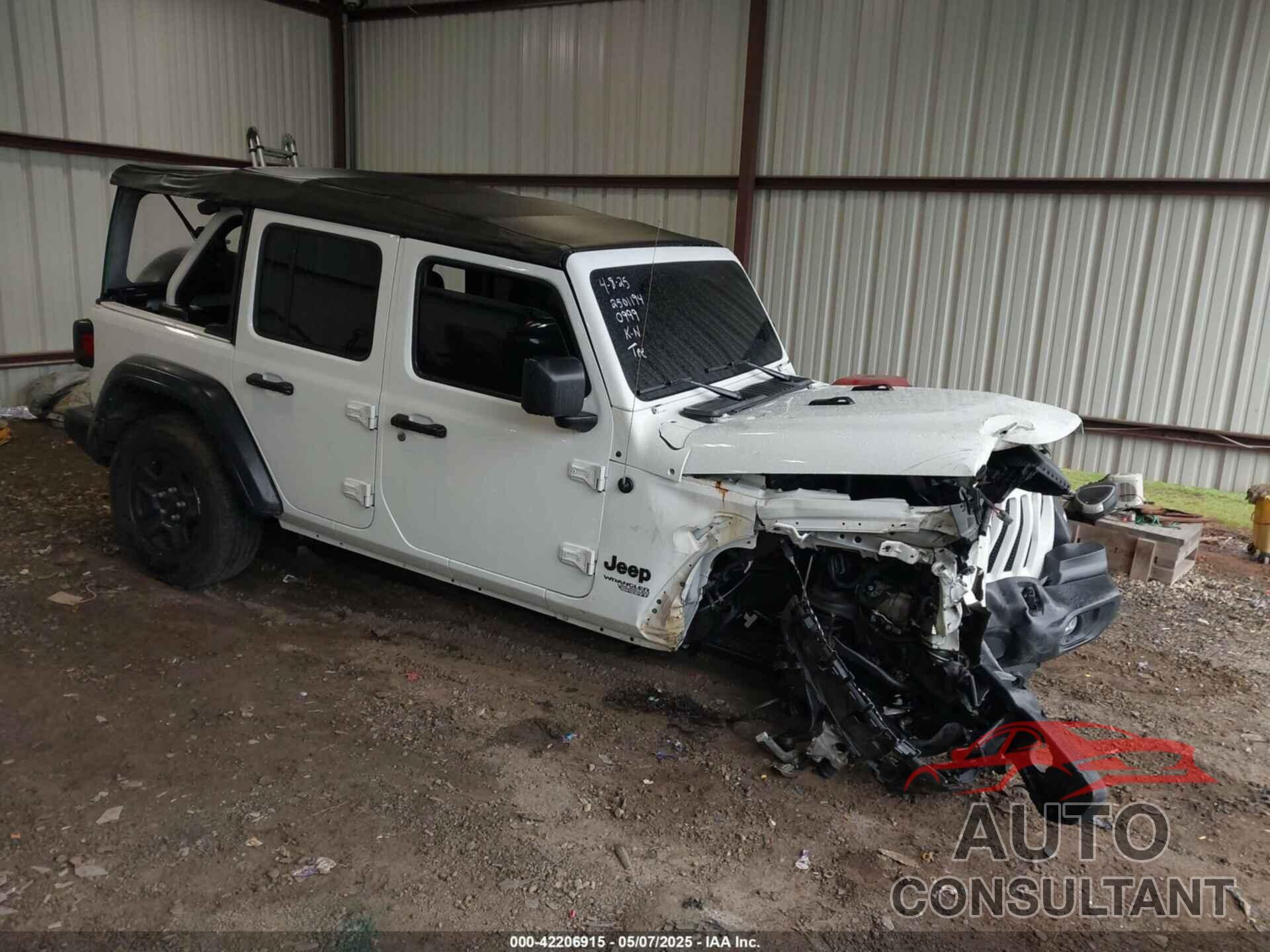 JEEP WRANGLER UNLIMITED 2021 - 1C4HJXDN4MW790999