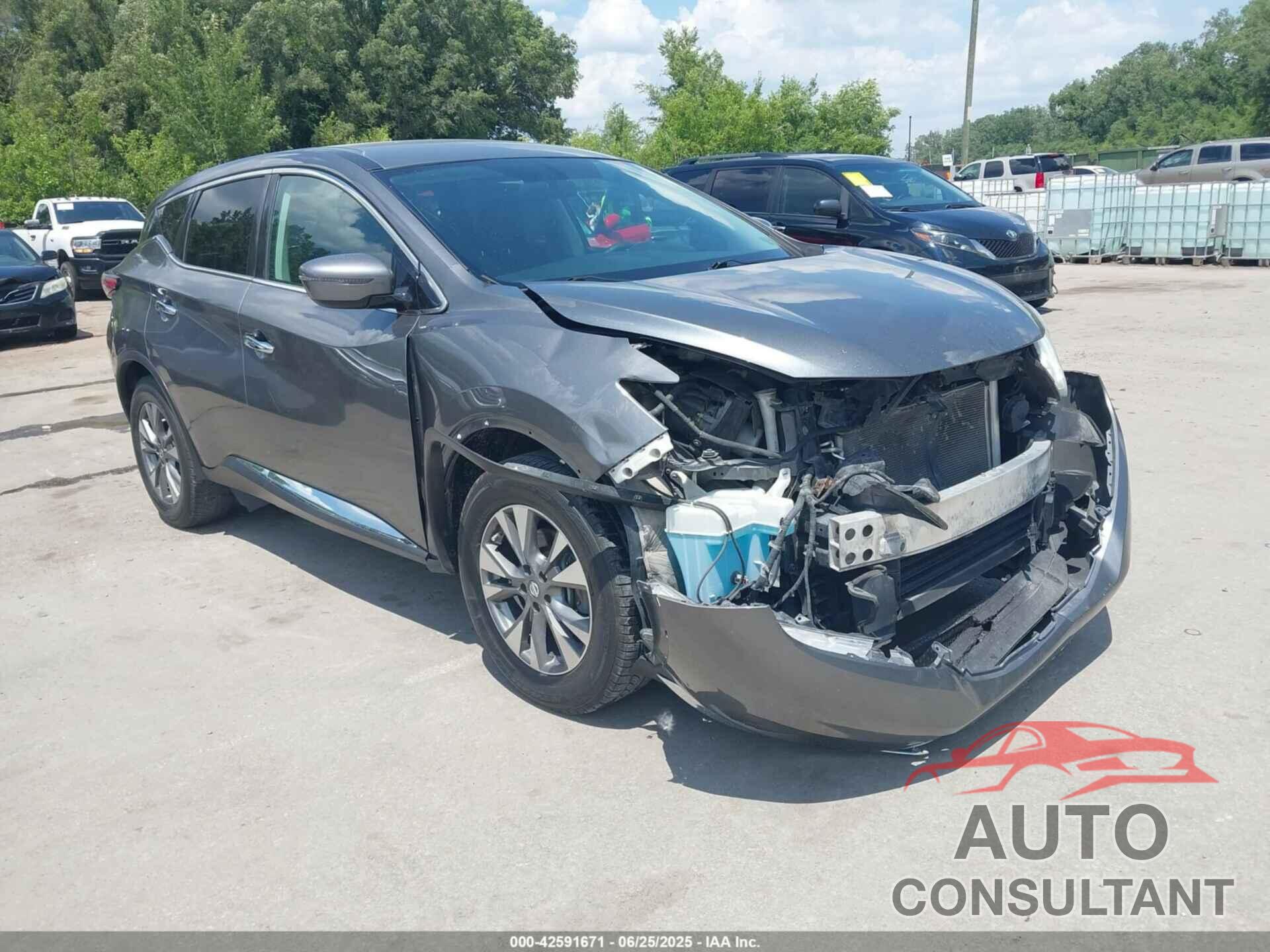 NISSAN MURANO 2017 - 5N1AZ2MG3HN126408