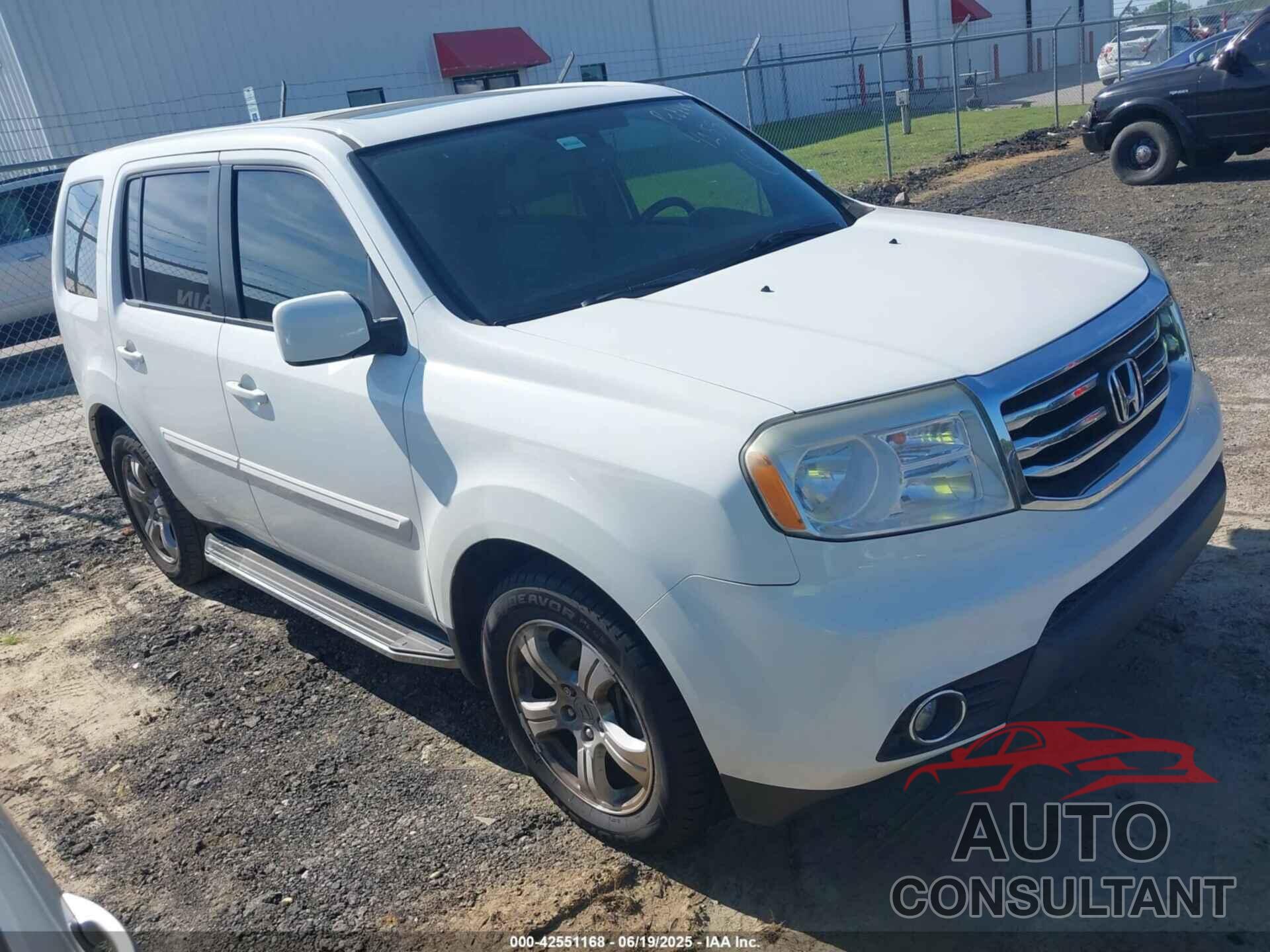 HONDA PILOT 2014 - 5FNYF3H59EB025085