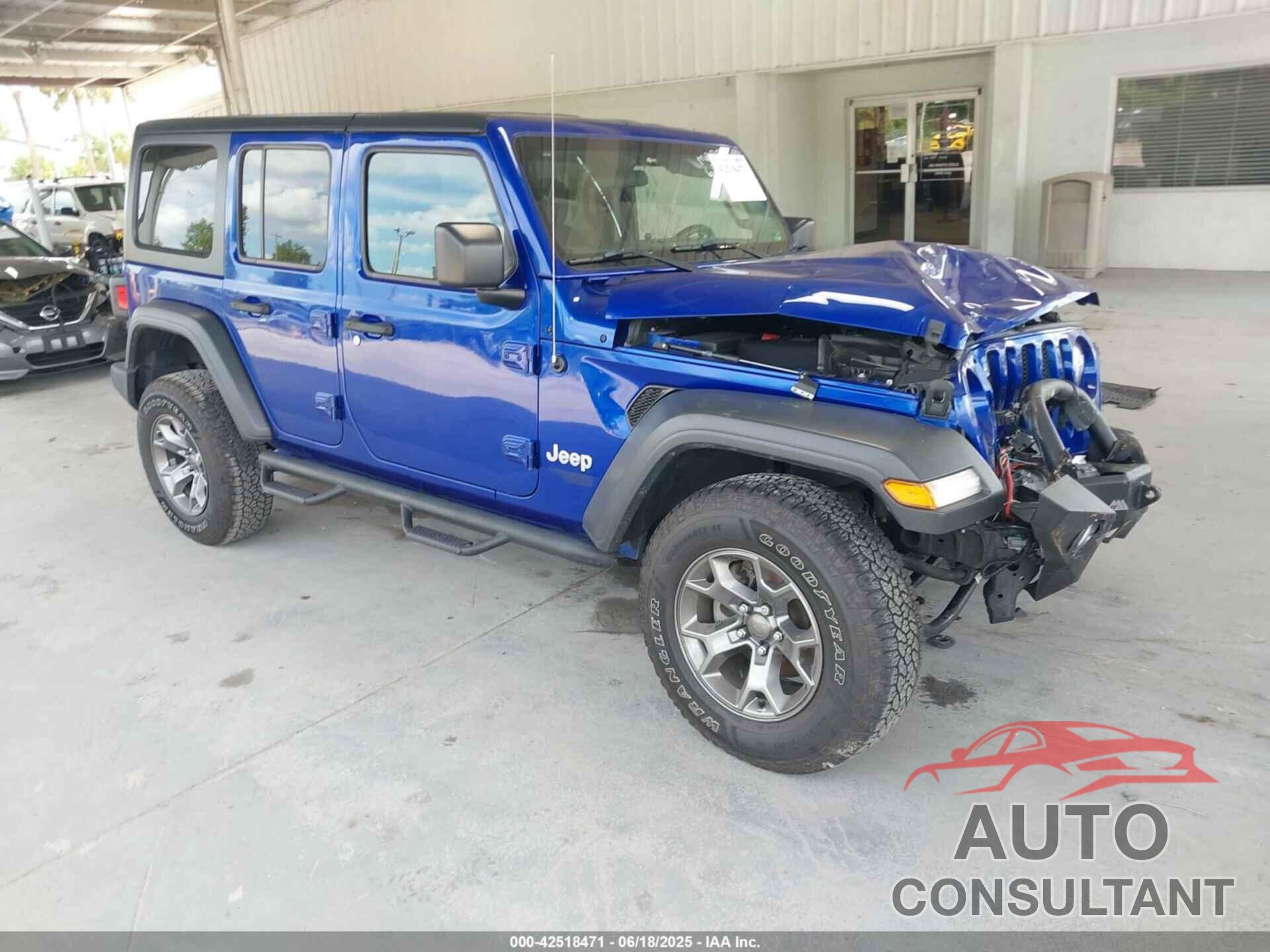 JEEP WRANGLER UNLIMITED 2019 - 1C4HJXDGXKW500599