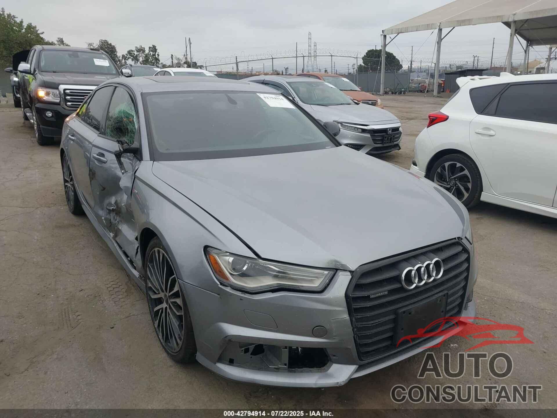 AUDI A6 2018 - WAUF8AFC4JN070242