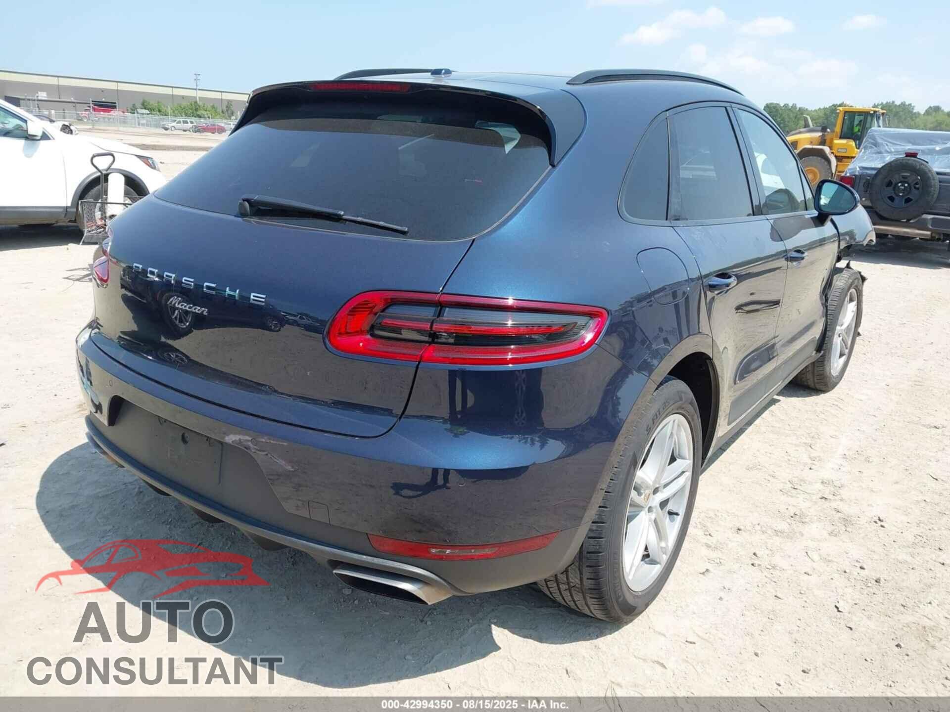 PORSCHE MACAN 2017 - WP1AA2A52HLB81084