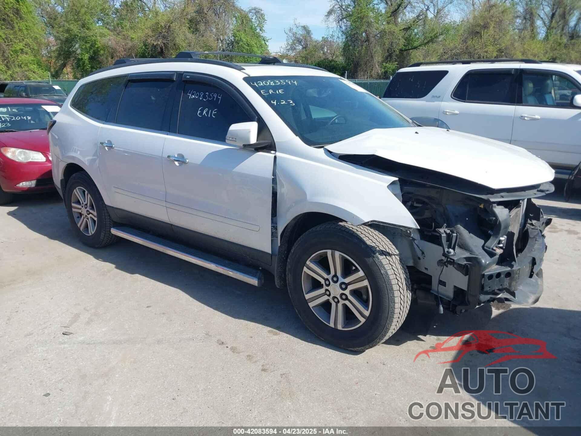 CHEVROLET TRAVERSE 2016 - 1GNKVHKD6GJ347952