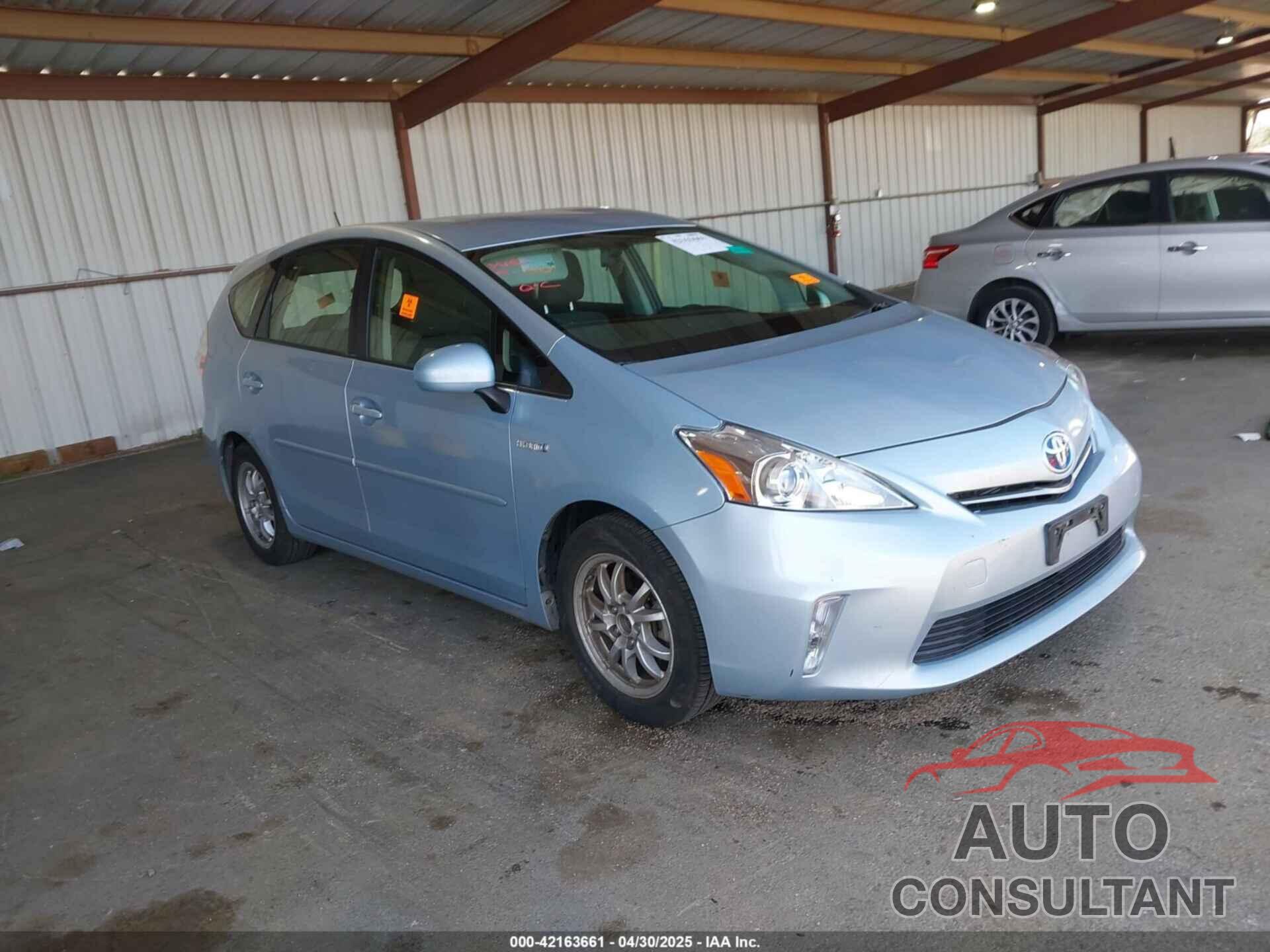 TOYOTA PRIUS V 2013 - JTDZN3EU2D3228107