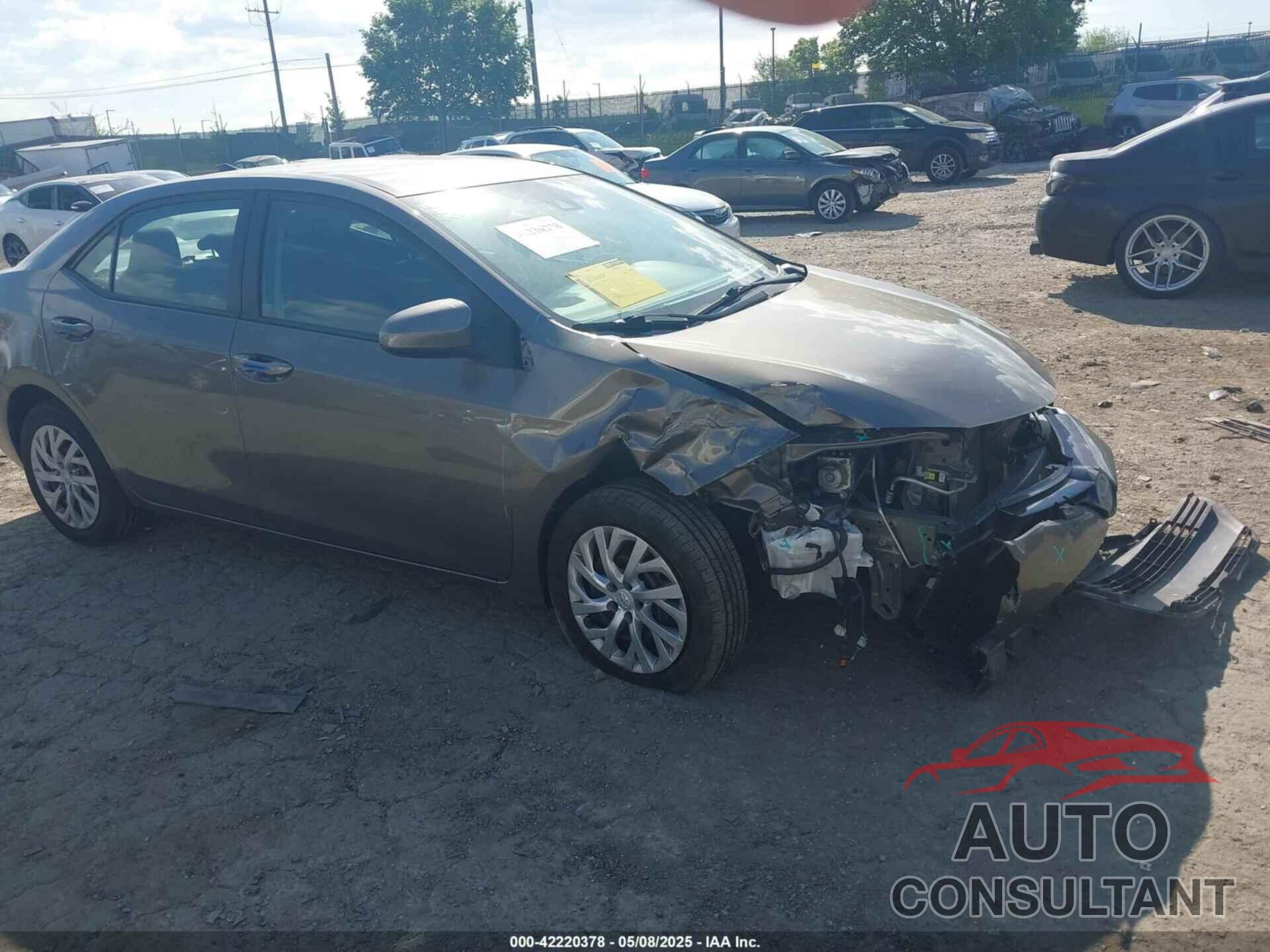 TOYOTA COROLLA 2018 - 2T1BURHE9JC971913