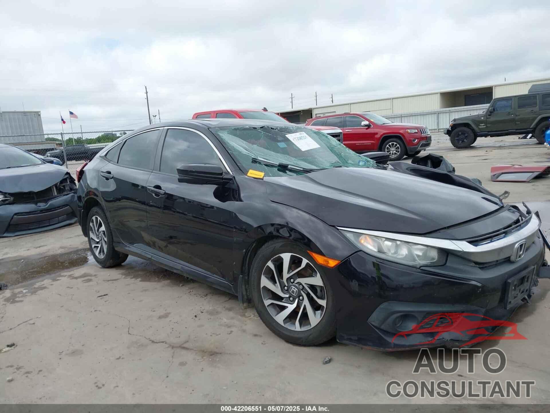 HONDA CIVIC 2016 - 19XFC2F81GE092425