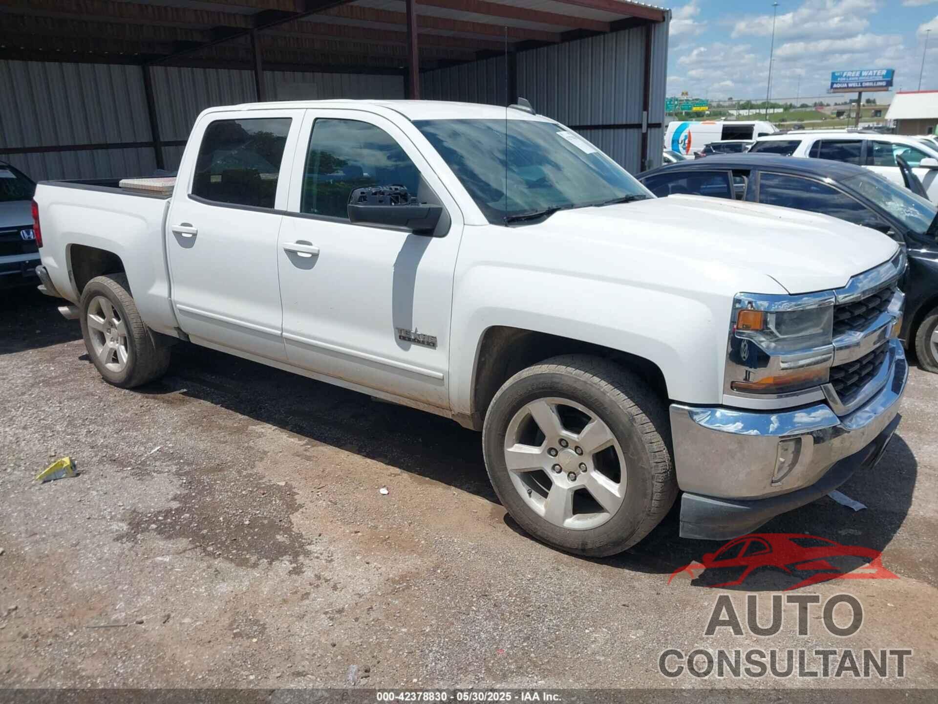 CHEVROLET SILVERADO 1500 2016 - 3GCPCRECXGG262417