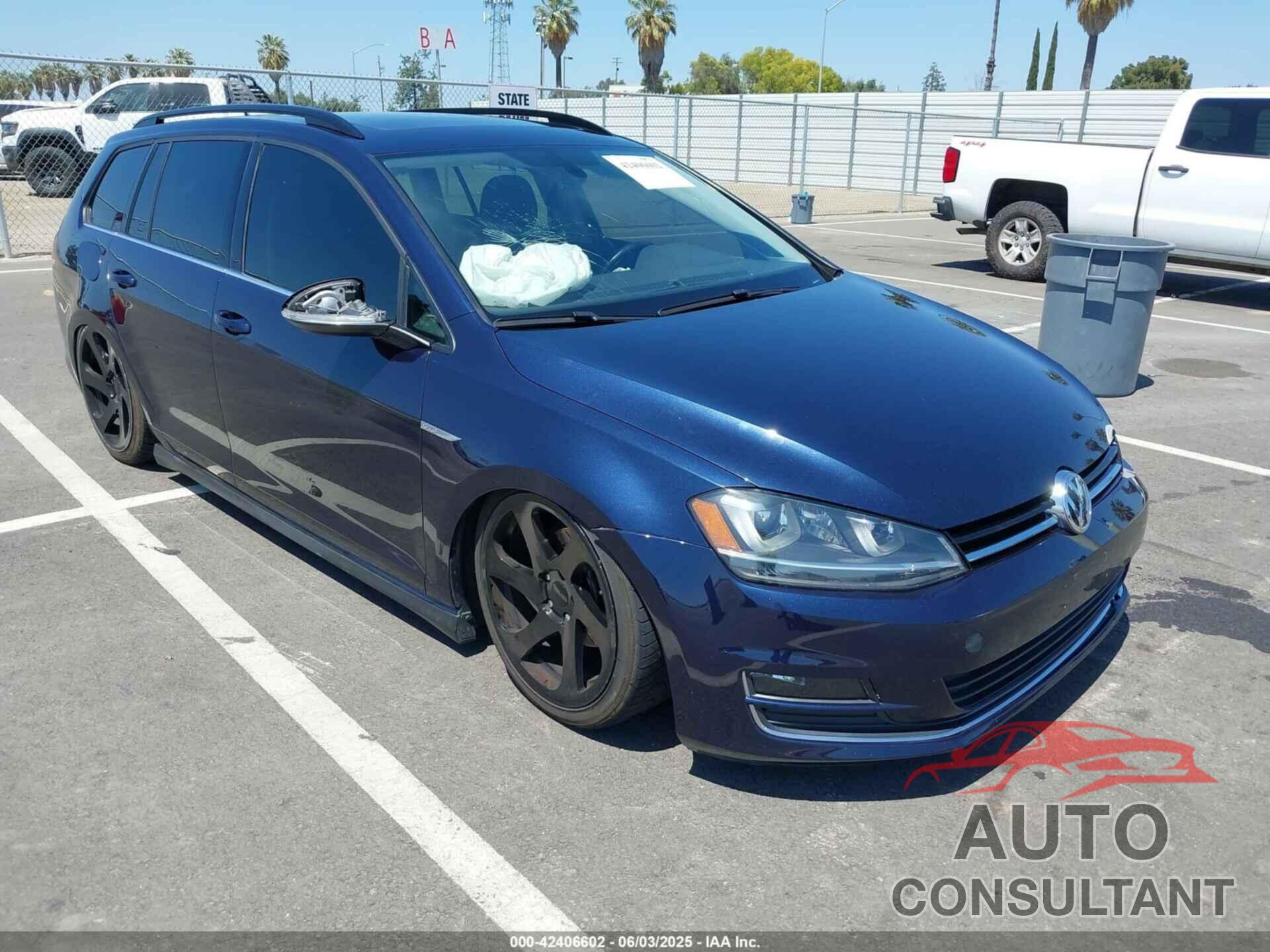 VOLKSWAGEN GOLF SPORTWAGEN 2015 - 3VWCA7AU2FM514262