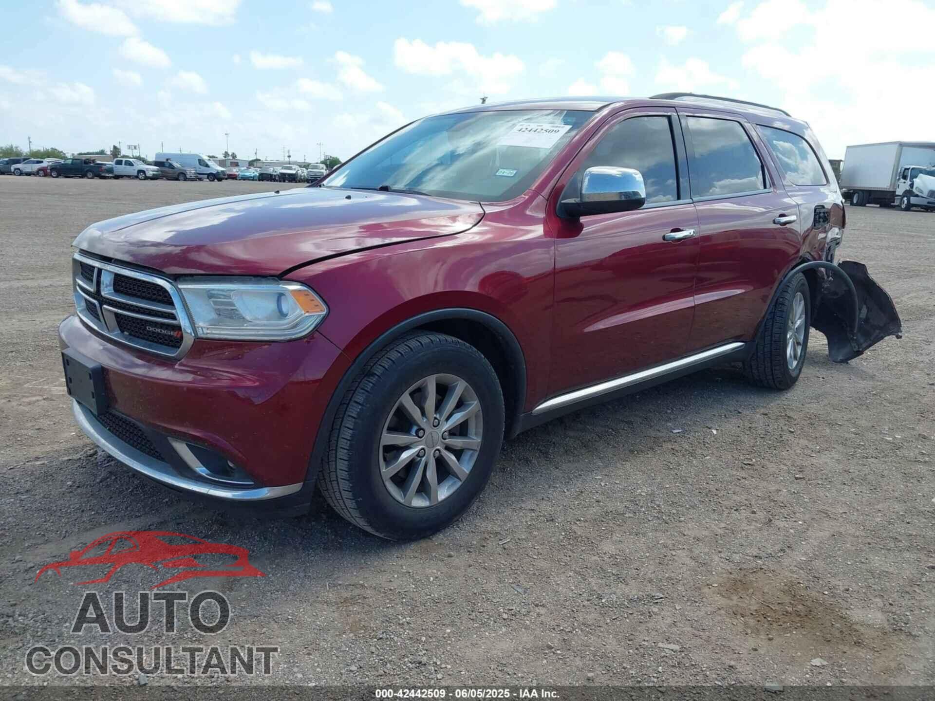 DODGE DURANGO 2017 - 1C4RDHAGXHC774613
