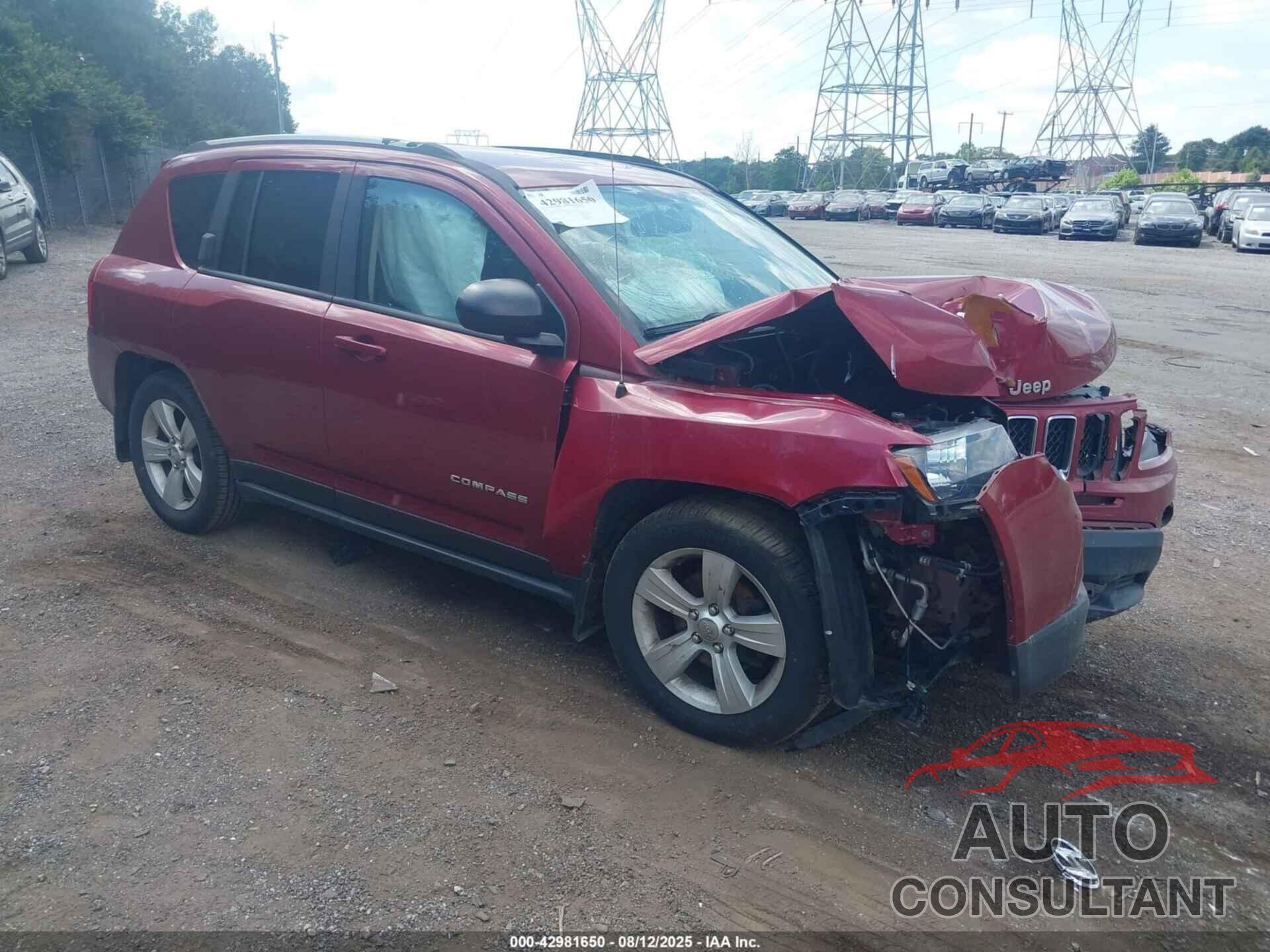 JEEP COMPASS 2016 - 1C4NJDBB3GD756854