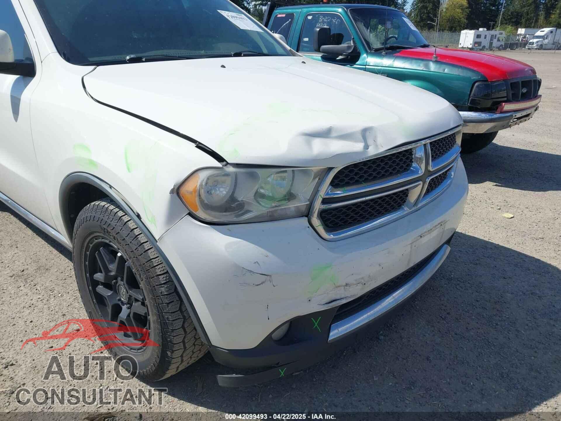 DODGE DURANGO 2011 - 1D4RD2GG0BC653278