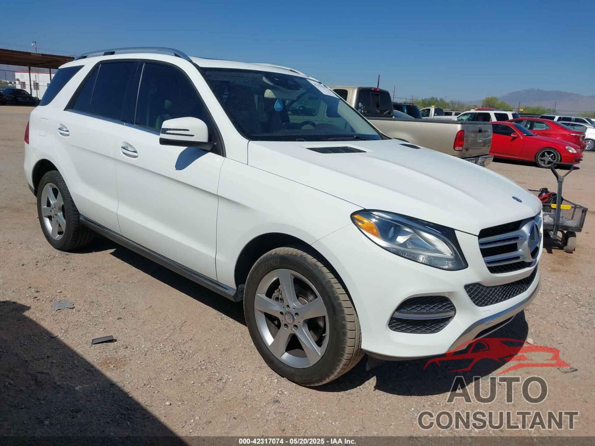 MERCEDES-BENZ GLE 2016 - 4JGDA5JB9GA782908
