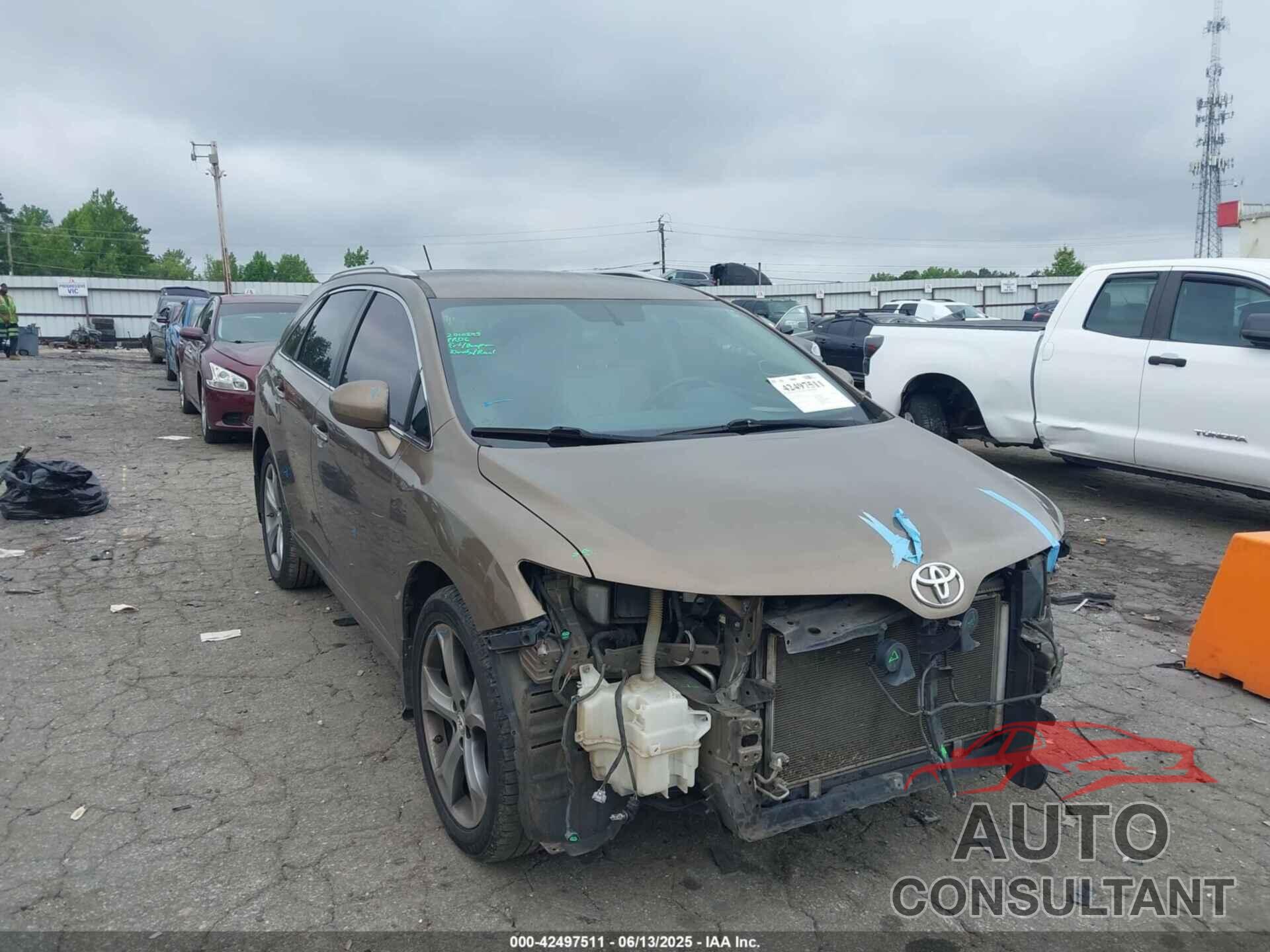 TOYOTA VENZA 2011 - 4T3ZK3BB0BU045942