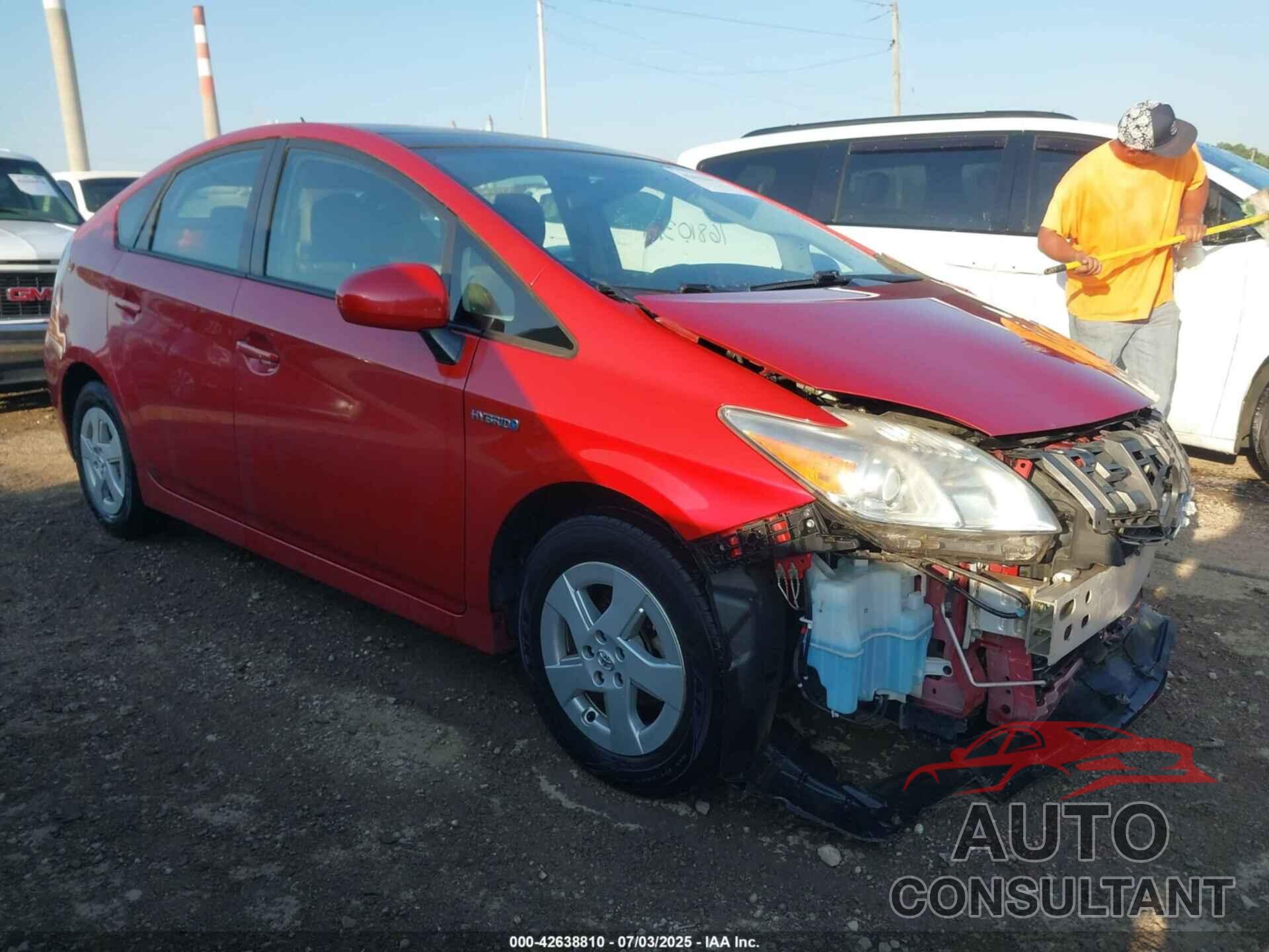 TOYOTA PRIUS 2010 - JTDKN3DU0A1123074
