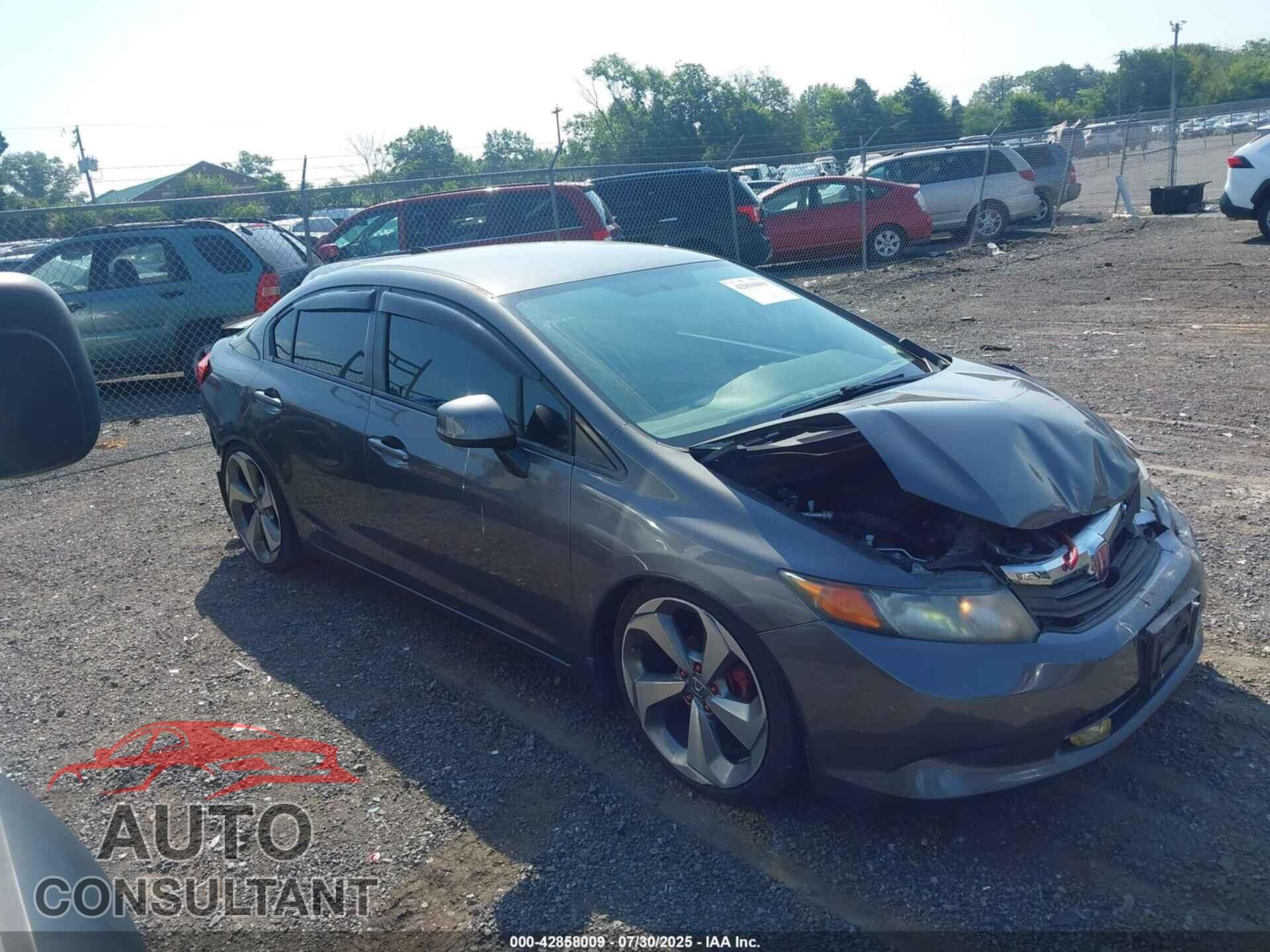 HONDA CIVIC 2012 - 2HGFB2F55CH611601