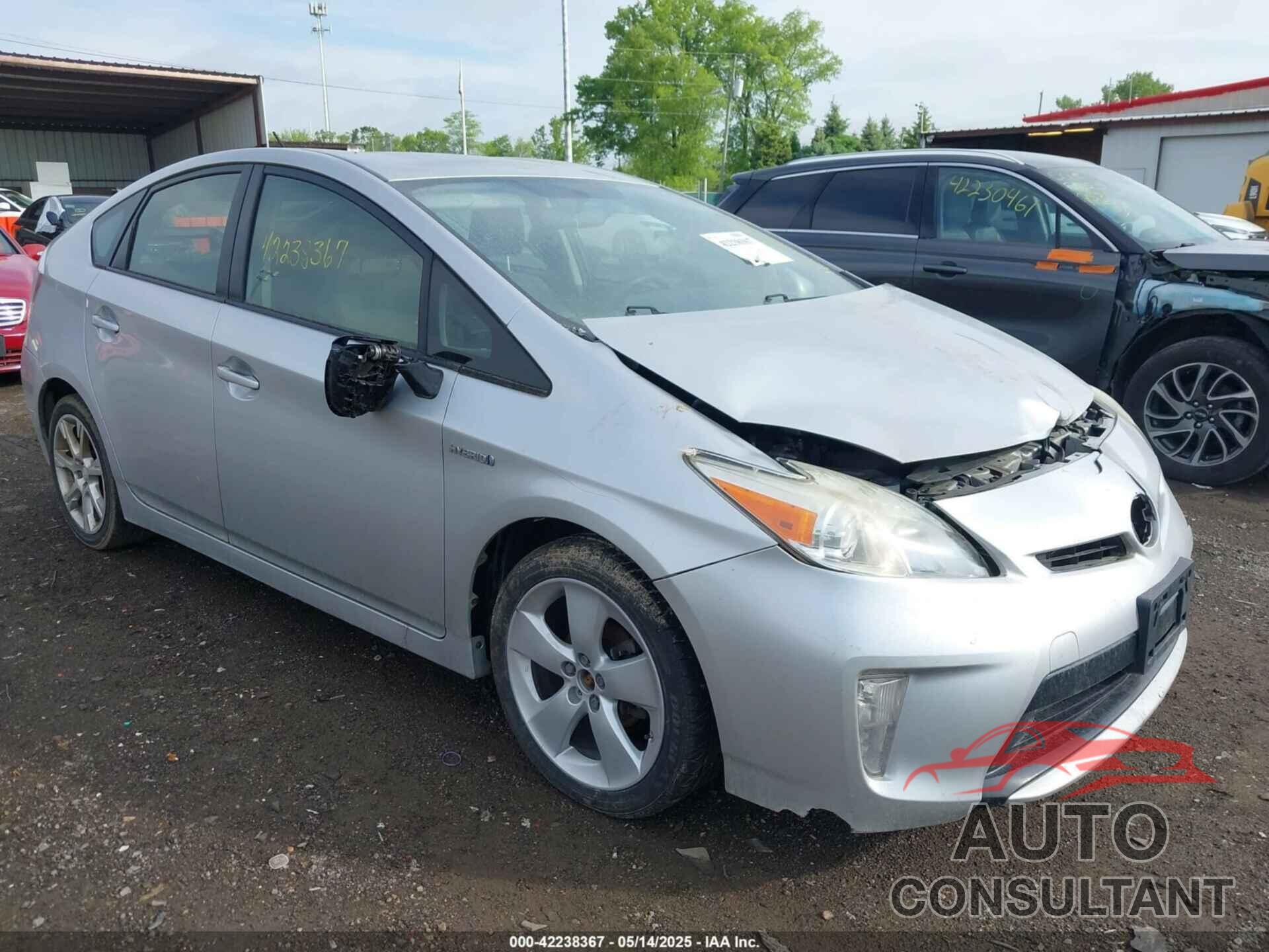 TOYOTA PRIUS 2014 - JTDKN3DU4E0374319