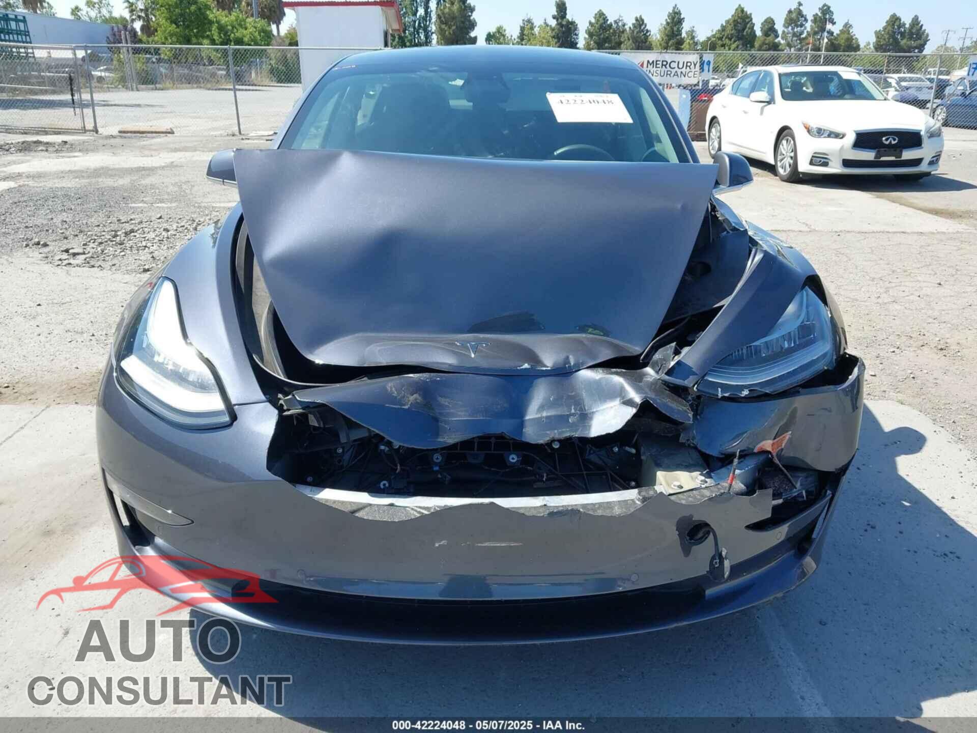 TESLA MODEL 3 2019 - 5YJ3E1EB9KF526596